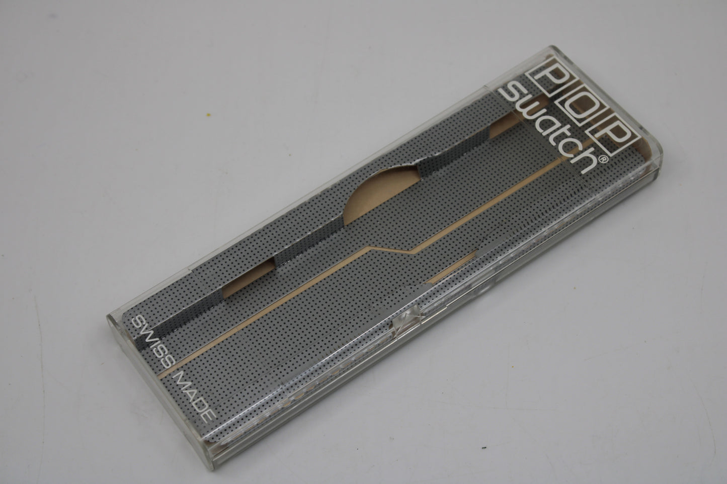 Original, used Swatch box for Pop Swatch