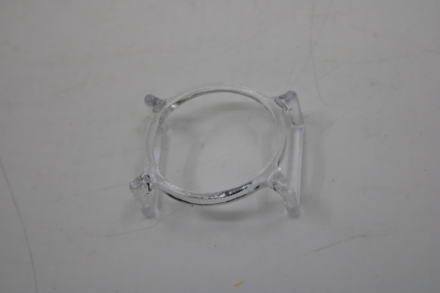 3D Printed Version Swatch Guard, for  NEW GENTS Swatches, 41mm Transparent and shiny, watch NOT included in sale