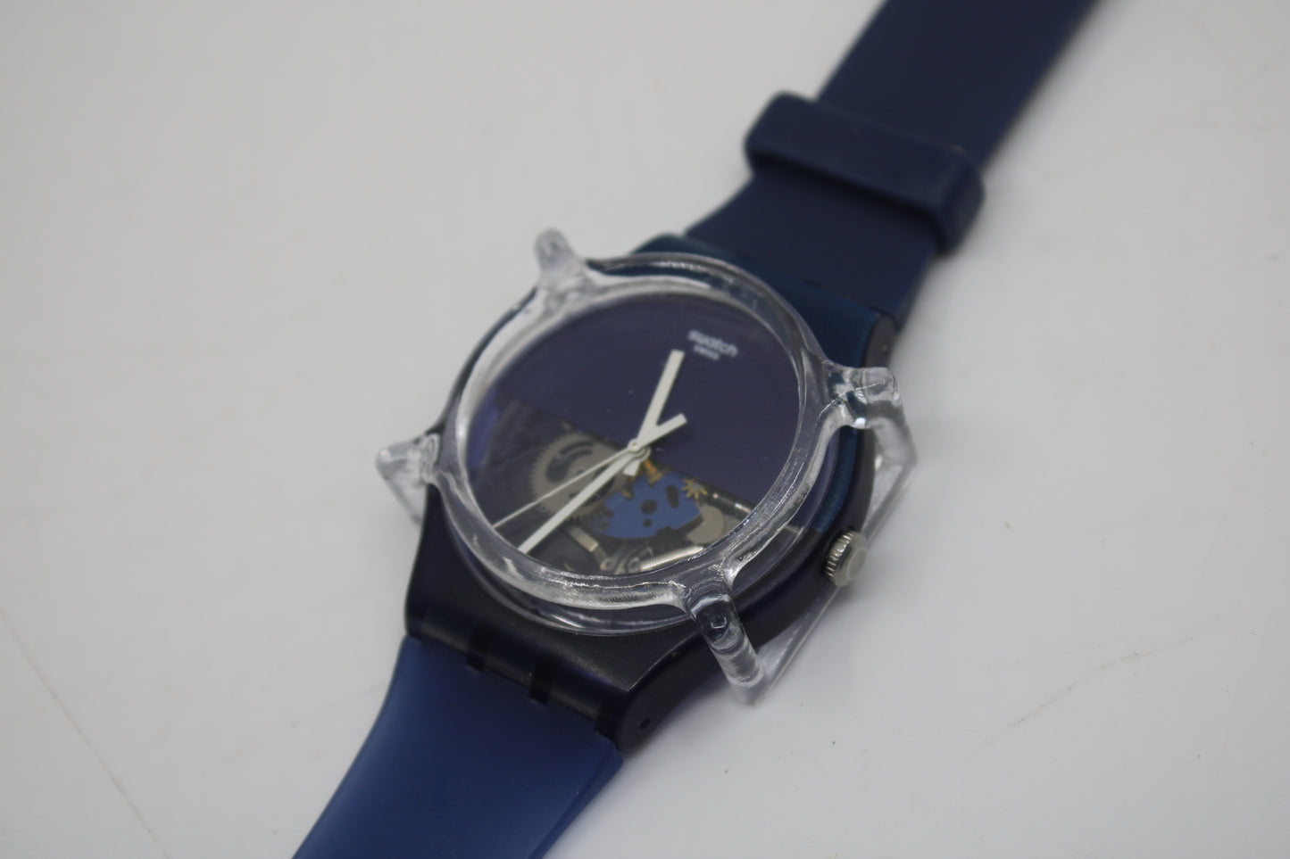 3D Printed Version Swatch Guard, for  NEW GENTS Swatches, 41mm Transparent and shiny, watch NOT included in sale