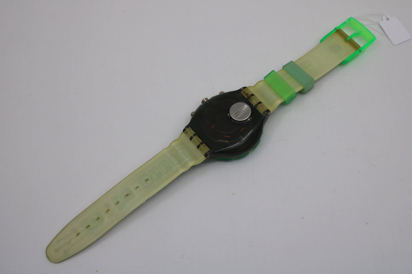 1996 Vintage Swatch Aqua-Chrono Scuba 'Control Panel' SBM104, Near Mint Condition, working 100%