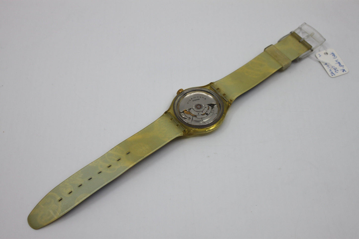 1993 'St. Peters Gate' Vintage Gents Automatic Swatch SAK106, NO box, good but used condition, with the original strap