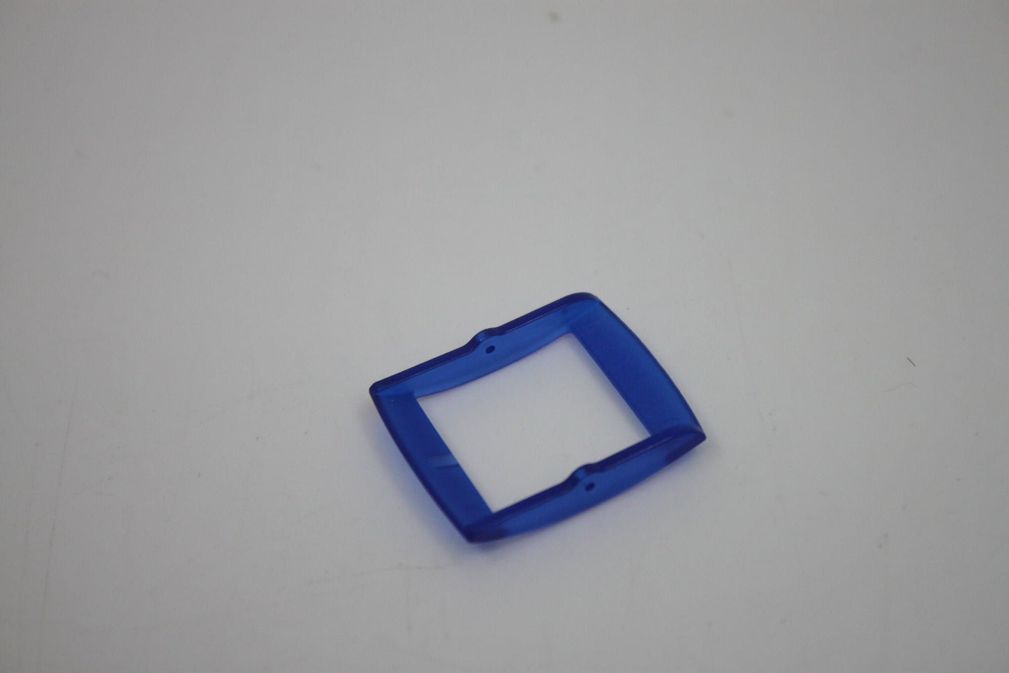 1990s, Vintage Original Swatch Buckle ONLY, for NEW GENTS, Translucent Translucent Blue, Inside width 20mm