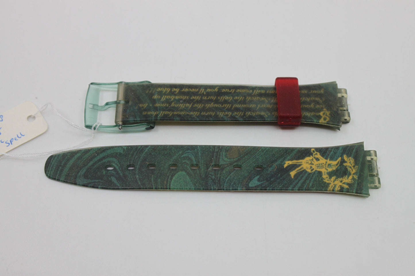 1995, Vintage Swatch Strap, Christmas Special, 'Magic Spell', GZ148, Gents, New Old Stock