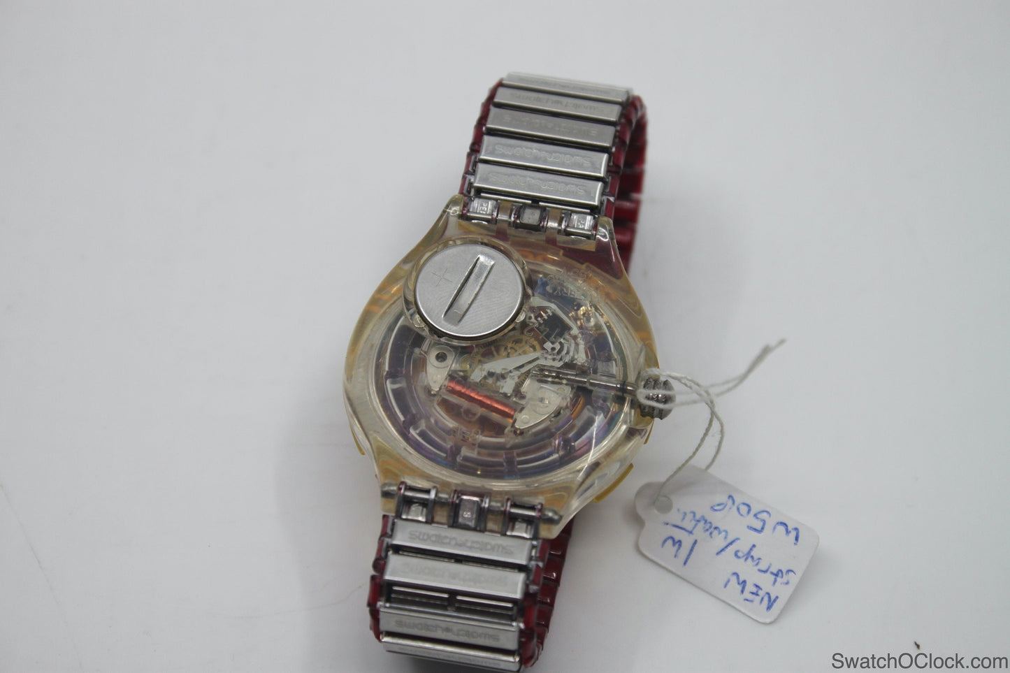1994 Vintage Swatch Scuba 'Red Marine' SDK114, NEW OLD STOCK, never used
