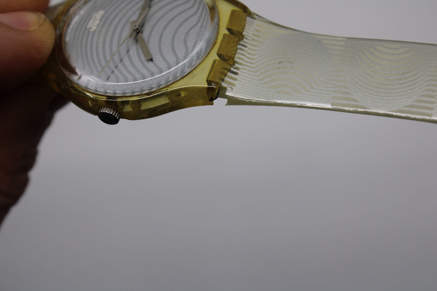 1996 Vintage Gents Swatch 'Keret' by Victor Vasareli GK231, in good, original condition, working 100% Original Very Good Strap