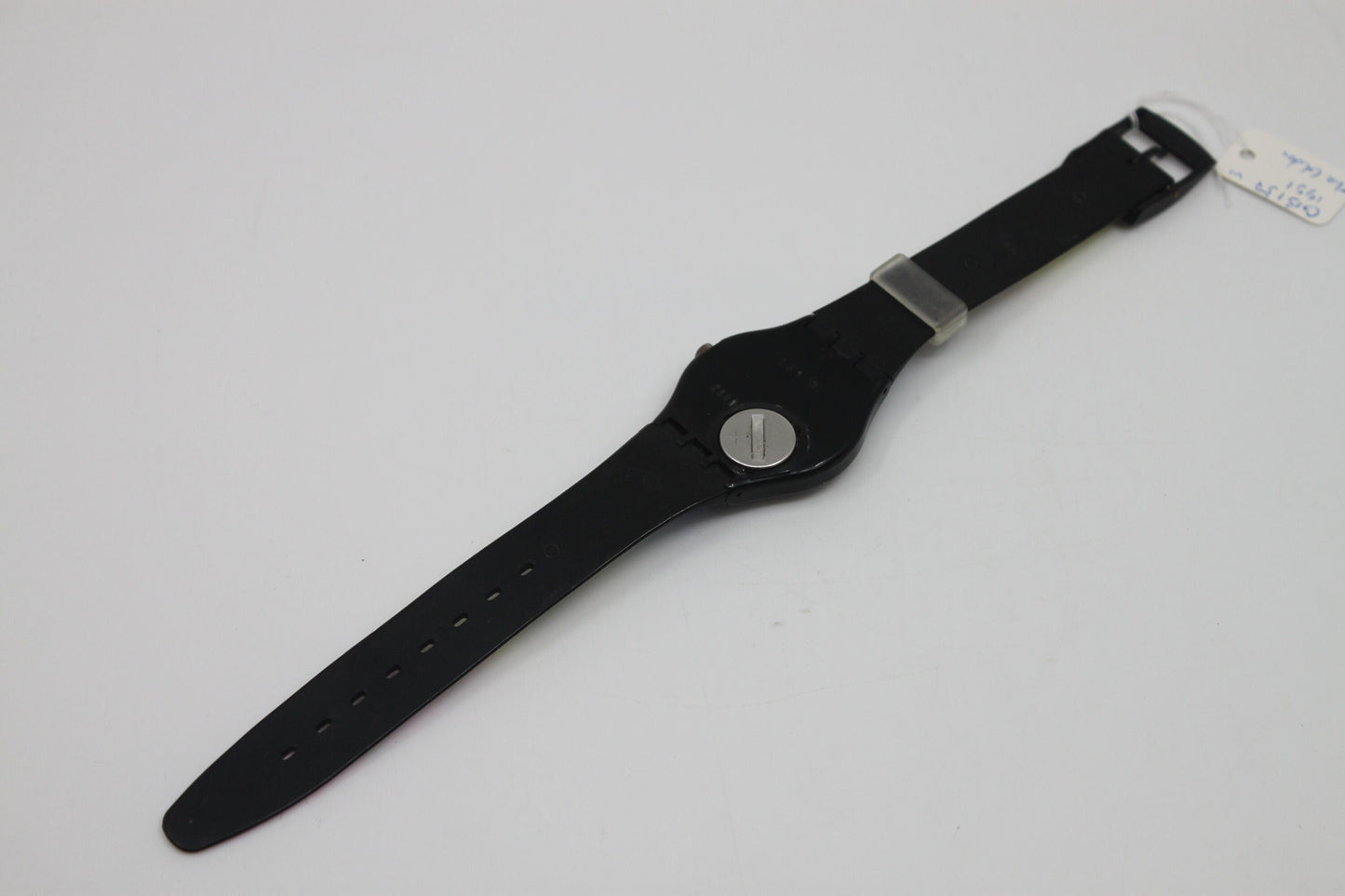 1991 Vintage Gents Swatch 'The Globe' GB137, New Old Stock, working 100% with the ORIGINAL strap