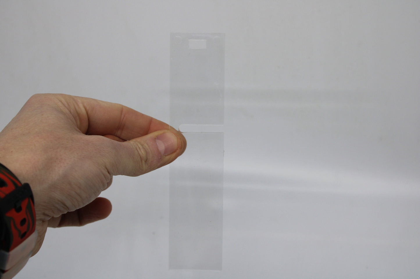 Vintage Swatch Plexiglass holder for display case, for holding watch with flex strap, VERY rare