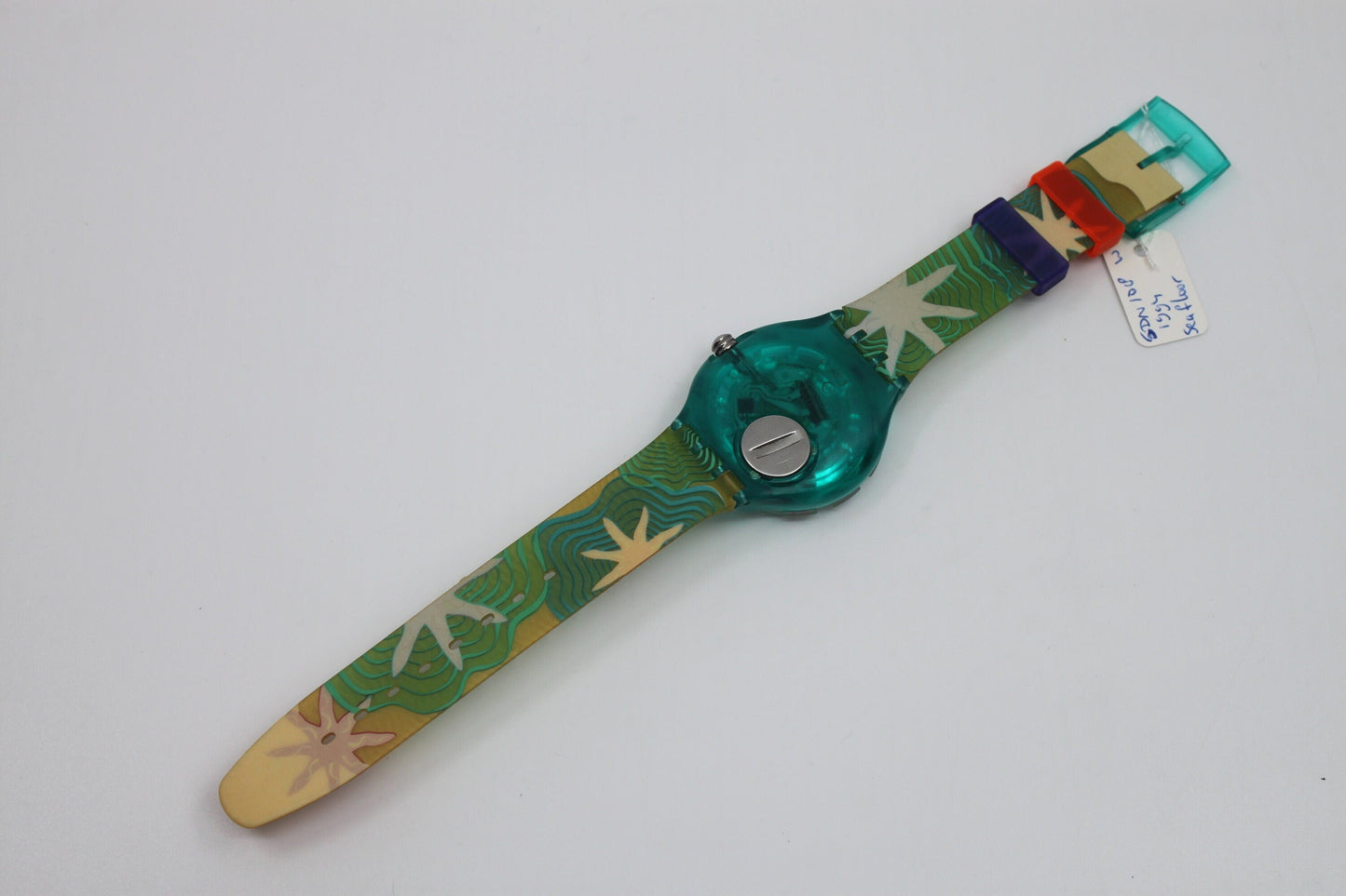 1994 Vintage Swatch Scuba 'Sea Floor' SDN108, NEW and UNWORN, working 100%