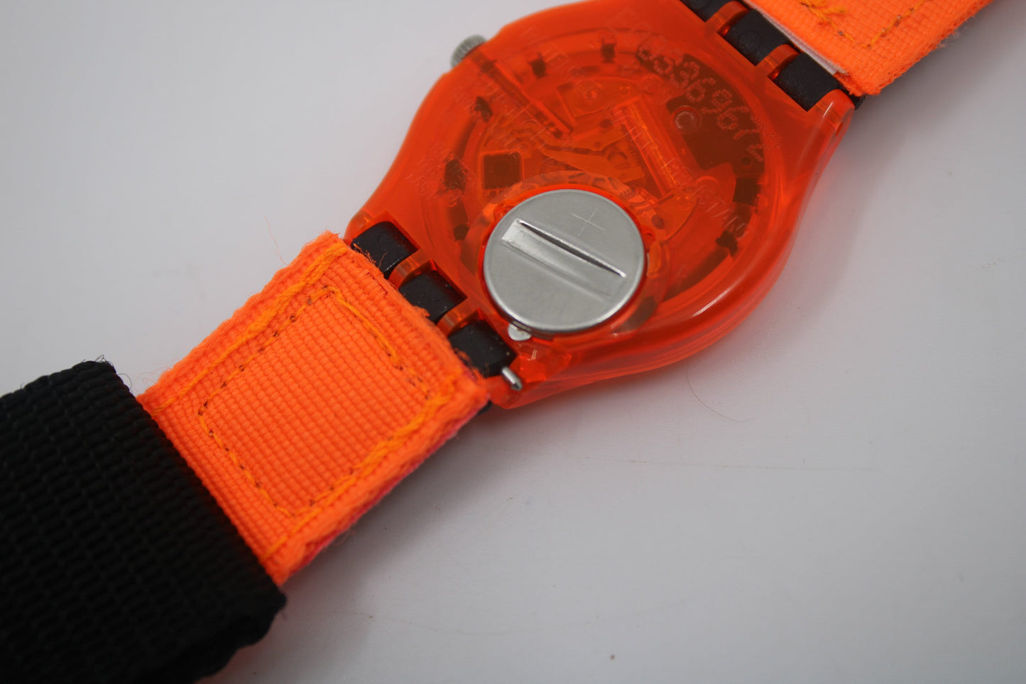 1998, New Old Stock 17mm Gents Access Swatch, 'Ski Patrol', SKO100, READ Description