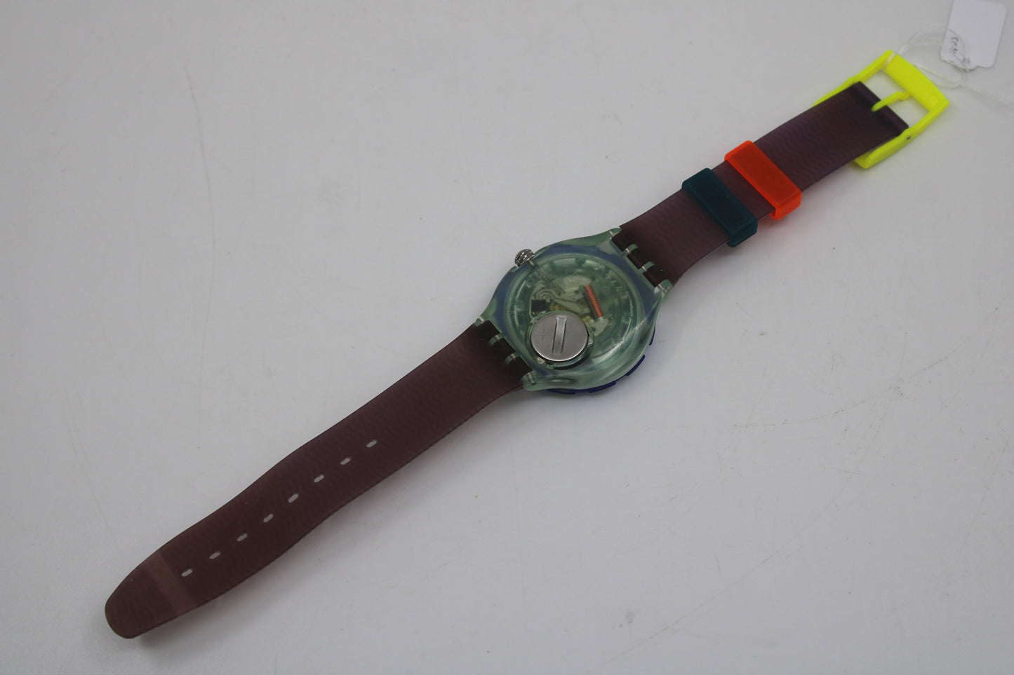 1992 Scuba SDN103 'Spray Up', vintage Swatch, UNWORN, New Old Stock condition, working 100%, ORIGINAL strap
