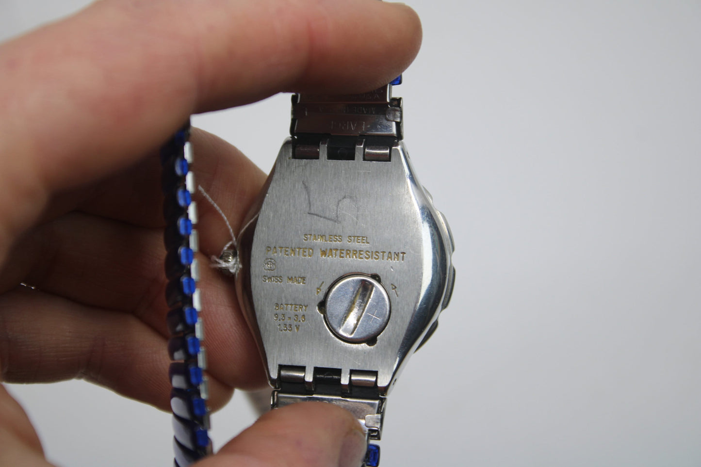 1996 Vintage Swatch Scuba Irony 'Wind-Jammer' YDS104, nice condition, working 100%