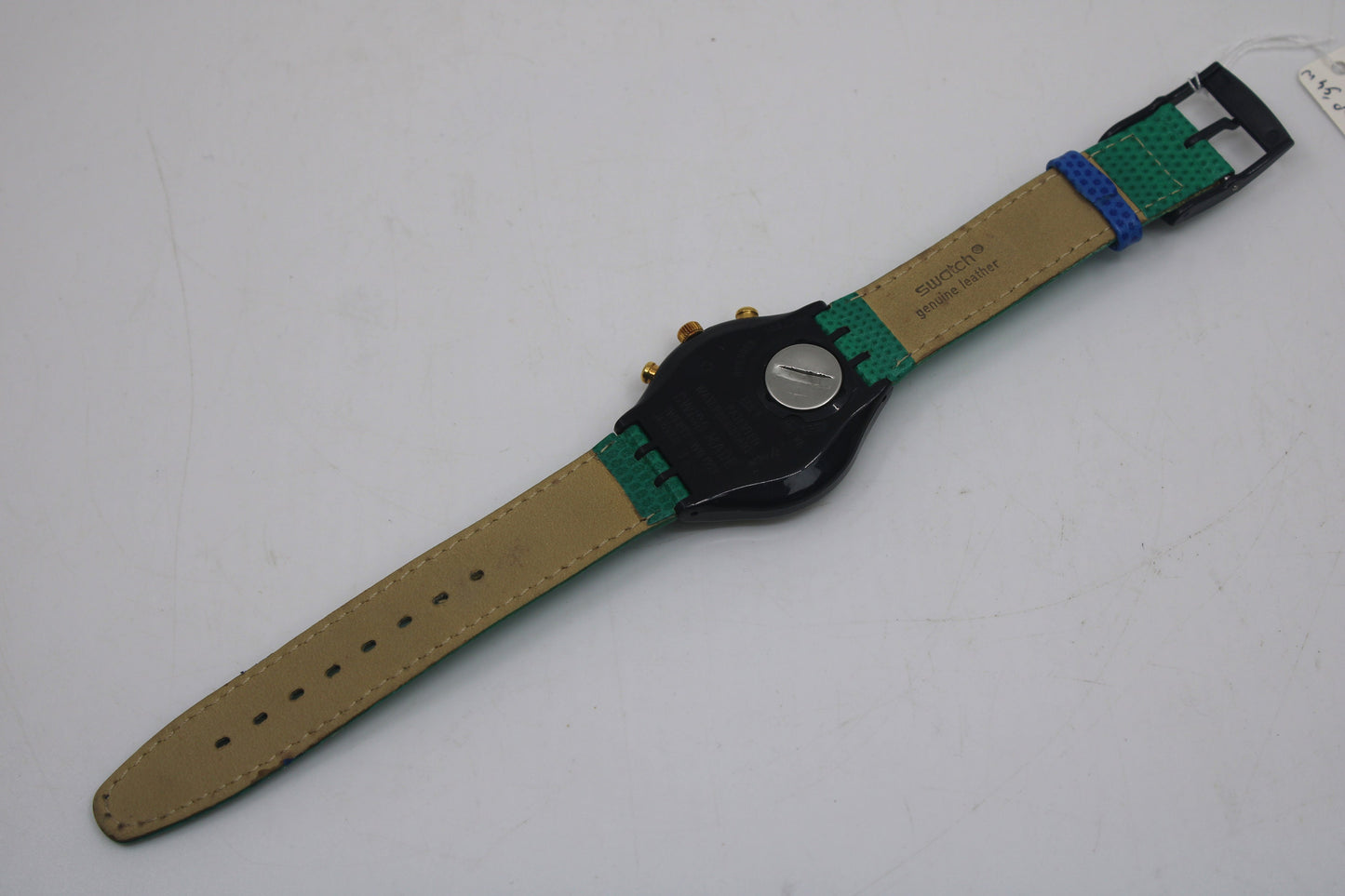 1994, Vintage Gents Chrono Swatch, 'Performance', SCN108, Working 100%, New Old Stock, Never Worn