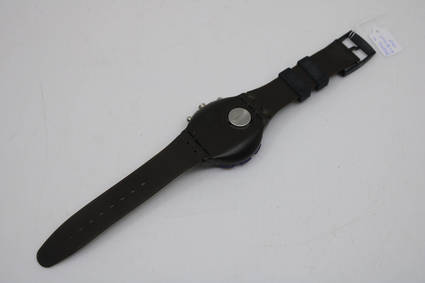 1995 Vintage Swatch Aqua-Chrono Scuba 'AC Brown' SBB102, very nice condition, clock working 100%,