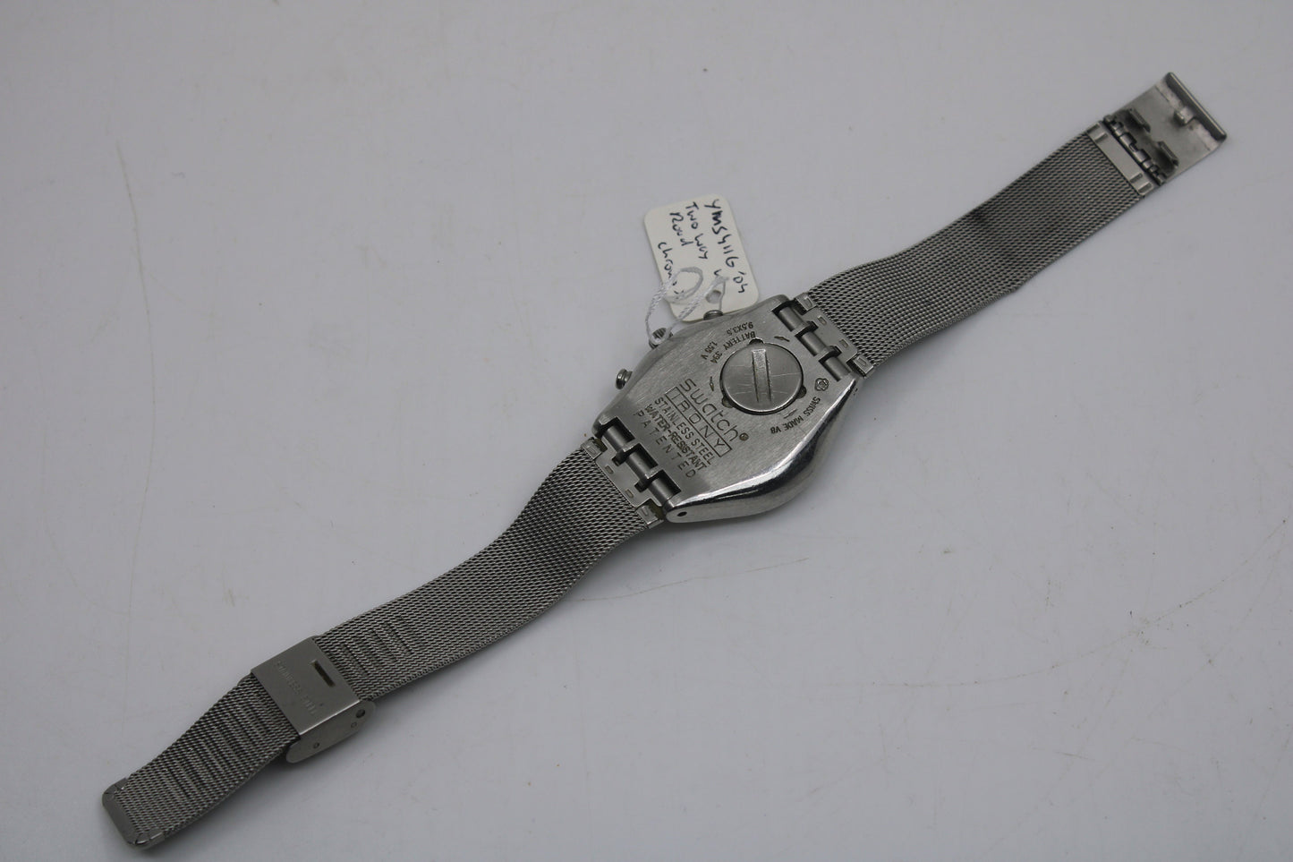 2004, Swatch Irony Chrono, 'Two Way Road' , YMS411G , NO box, with original strap, Working 100%