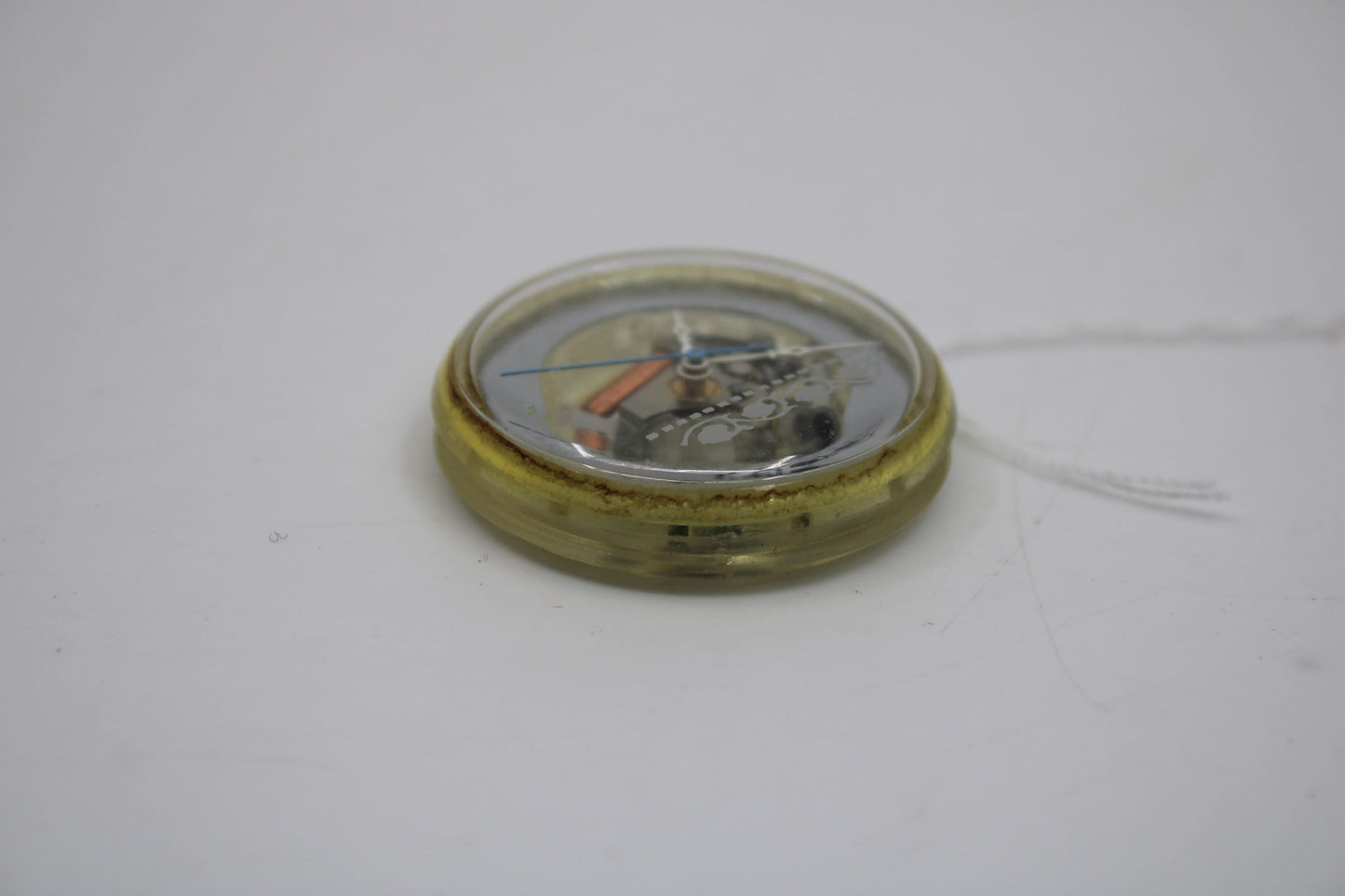 1998, Swatch, PopSwatch, 'Embroidery', PMK120, used, NO strap and NO ring, working 100%