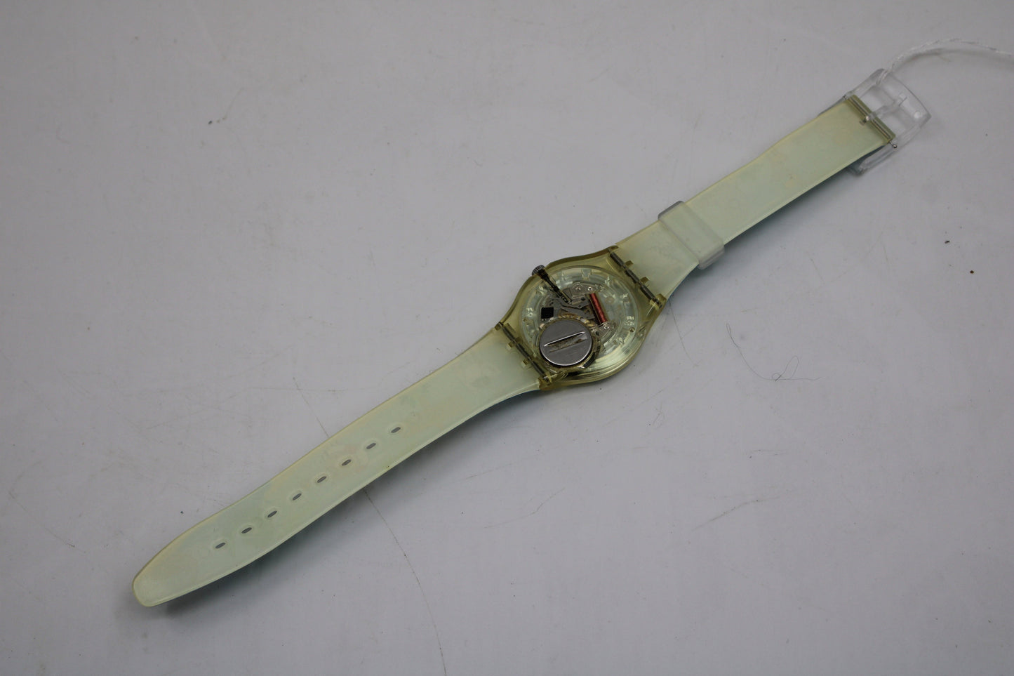 Vintage Gents Swatch 'Safari Beach' GE165, very good condition, working 100% with a brandnew, original strap