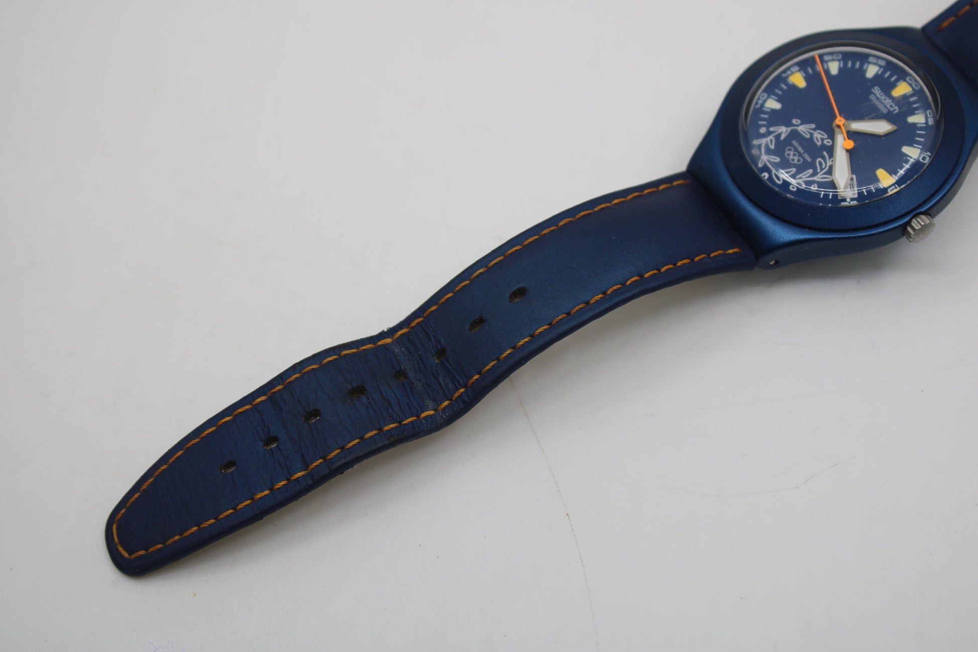2003, Swatch Irony, 'Epathlo' YGN4001, Olympic No Box, Original Strap, Working 100%