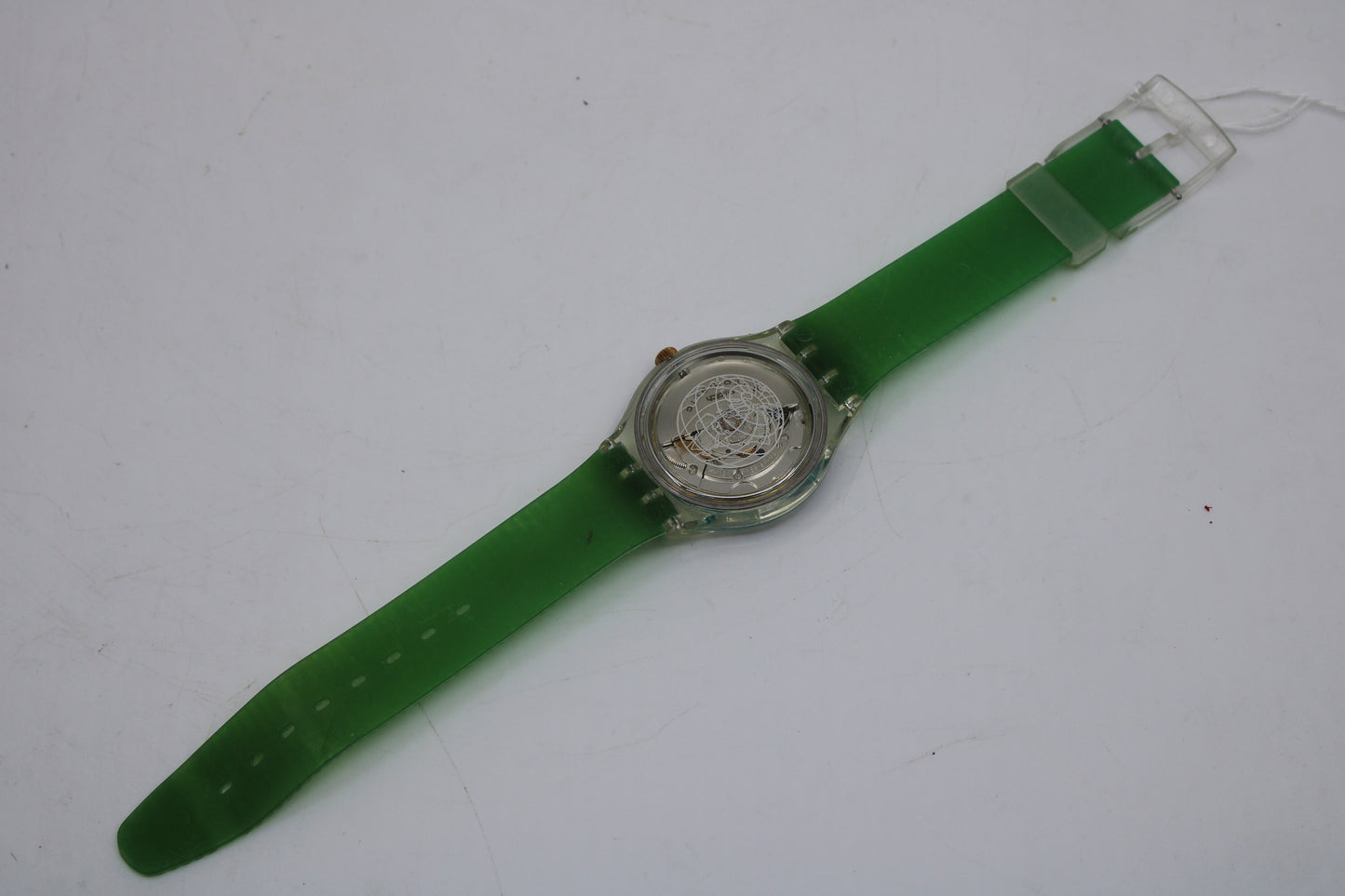 1992 'Time to Move' Vintage Gents Automatic Swatch SAK102, NO box, MINT condition, ORIGINAL strap