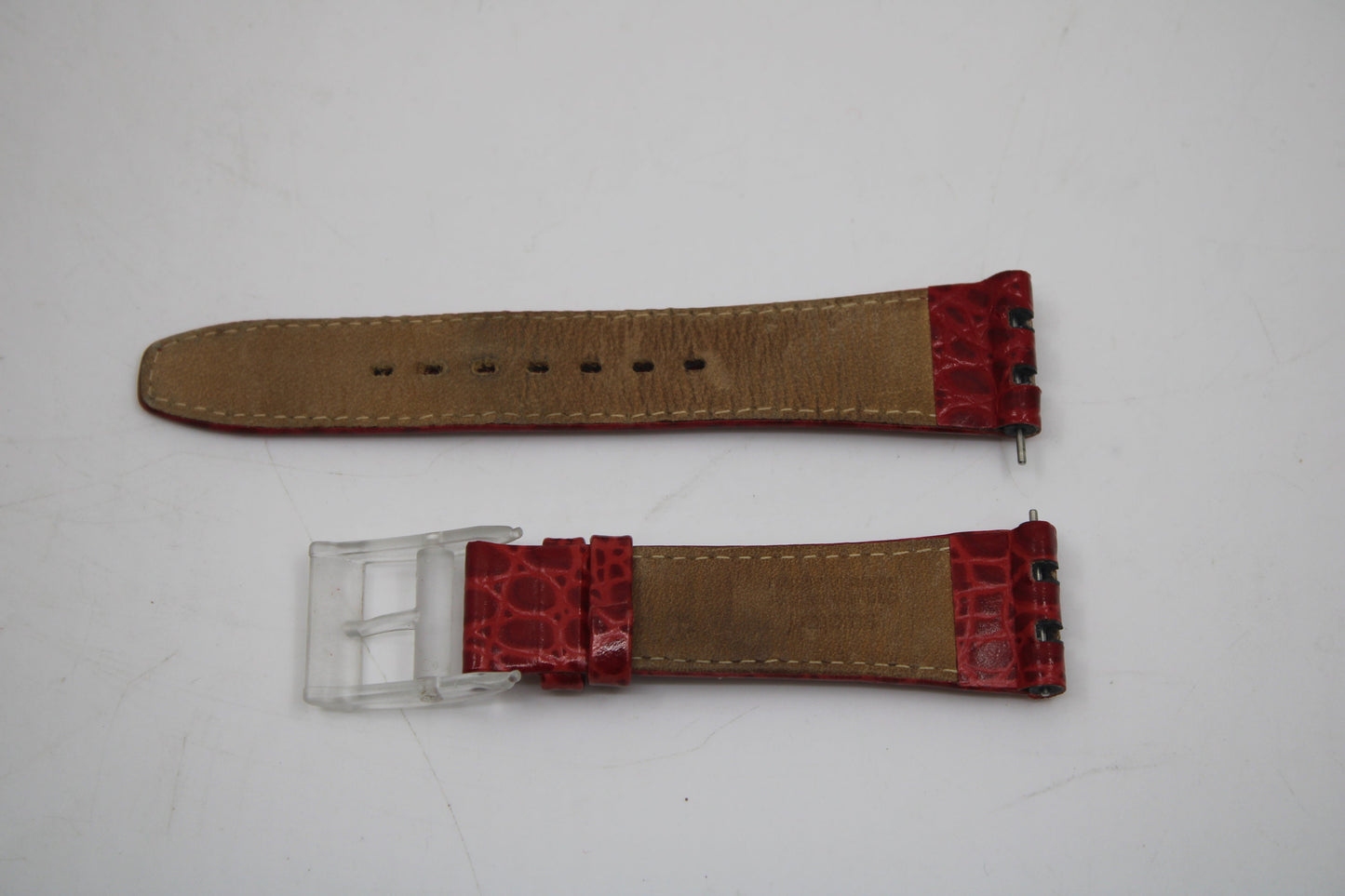 Early 90s, Swatch The Beep, used leather strap, in good condition