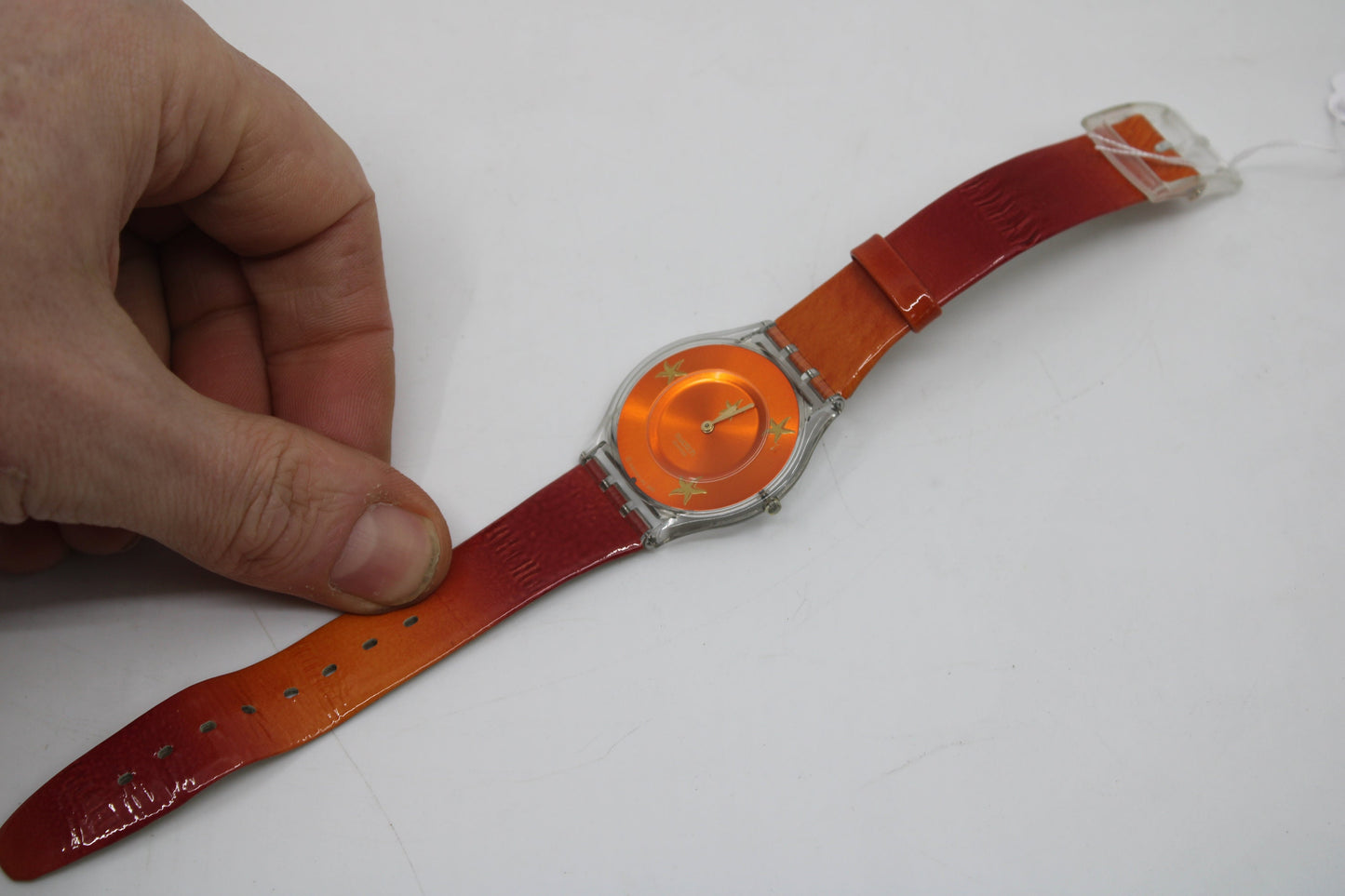 Vintage Skin Swatch 'Sea Memories' SFK253, NO box, WATCH is working 100%, strap is original