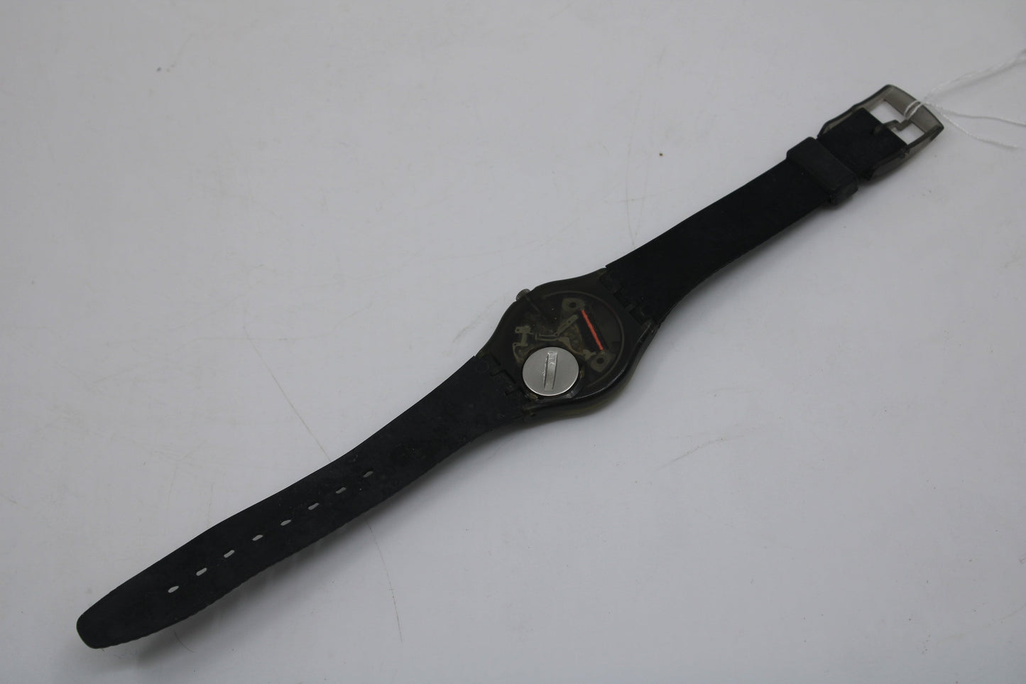 1991, Vintage Gents Swatch, 'High Beam' GM107, Nice, Worn Condition, working 100%, Original Strap