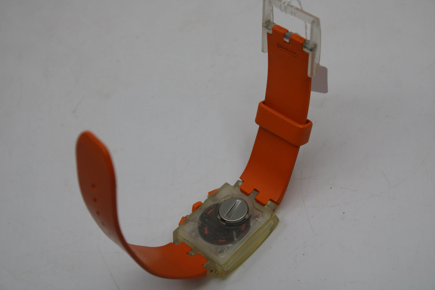 2002 Square SUEK403 'Speed Addiction', vintage Used Condition Swatch, original Swatch Strap, watch is working 100%