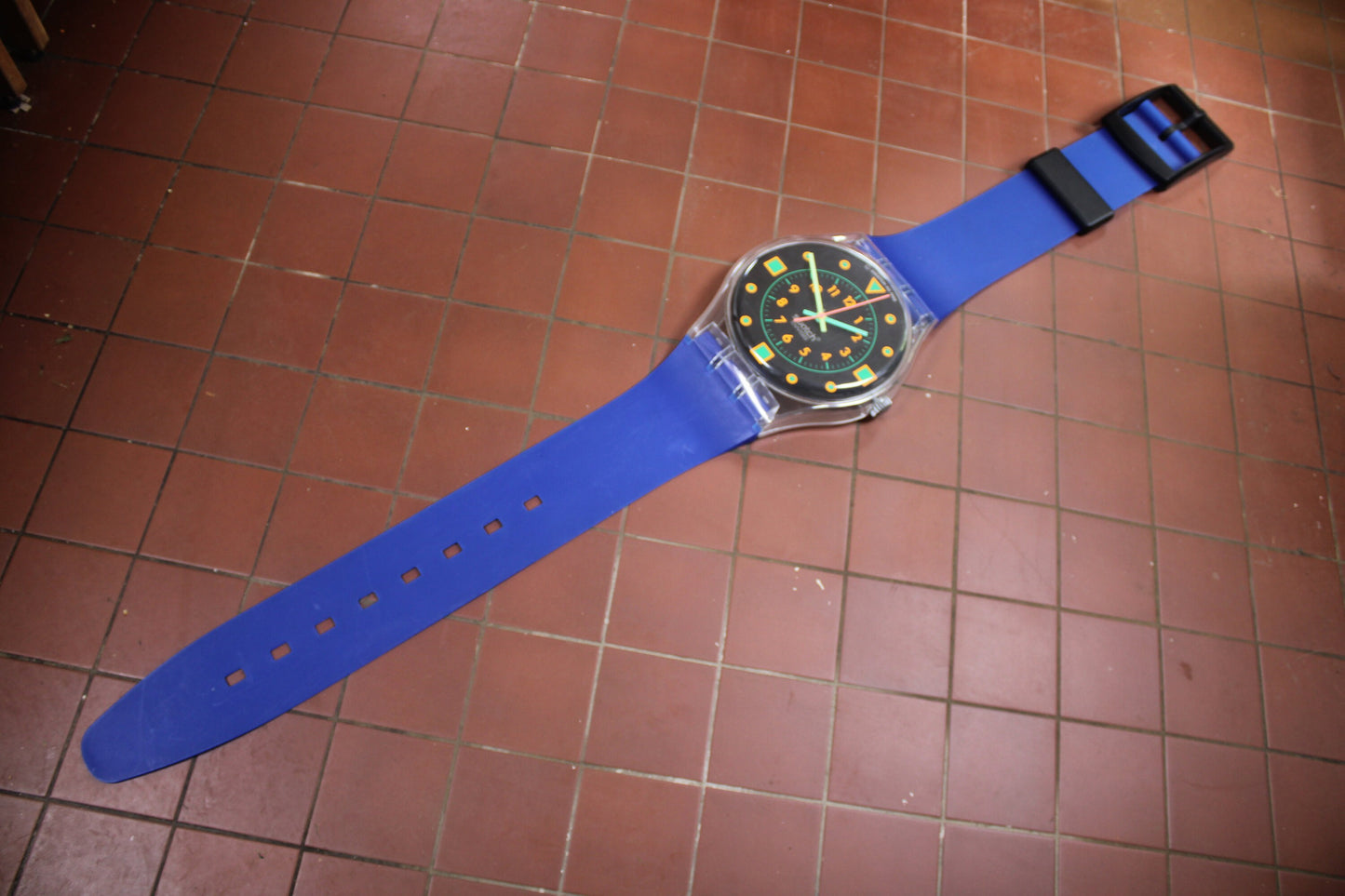 1989 Bondi Diver Maxi Swatch, MGK115, VERY Good condition Unique, working 100%