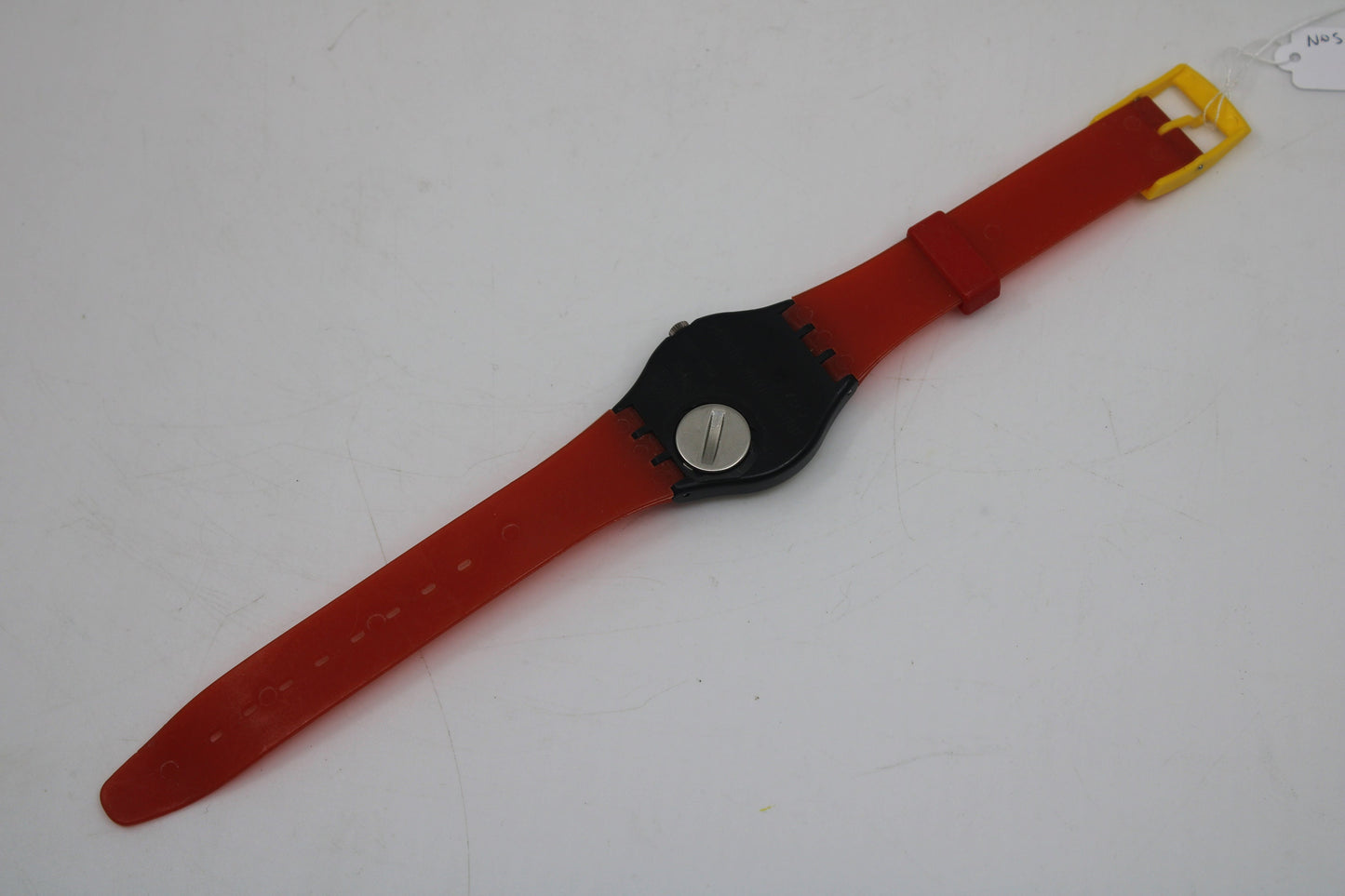 1987, Vintage Gents Swatch, 'Waipitu', GB113, NO box, Unused, New Old Stock Condition, working 100%, Original Strap