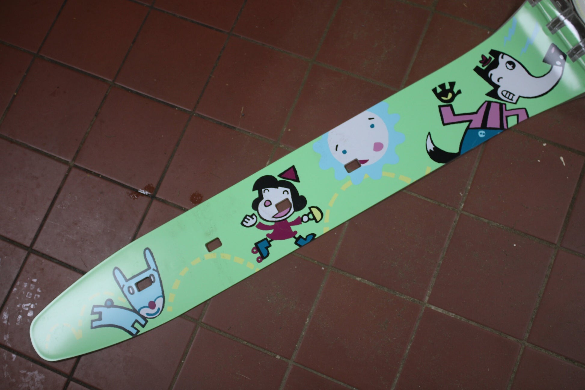 Vintage 2000 Maxi Swatch, 'Happiness', MGP116 unique, working 100%, complete, including strap!