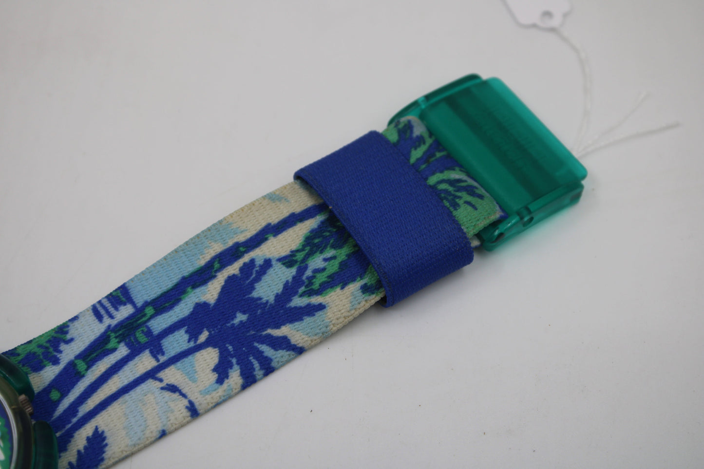 Vintage 1991 PWK158 Pop Swatch, 'Coconut', VERY nice, used condition, NO box, Working 100%