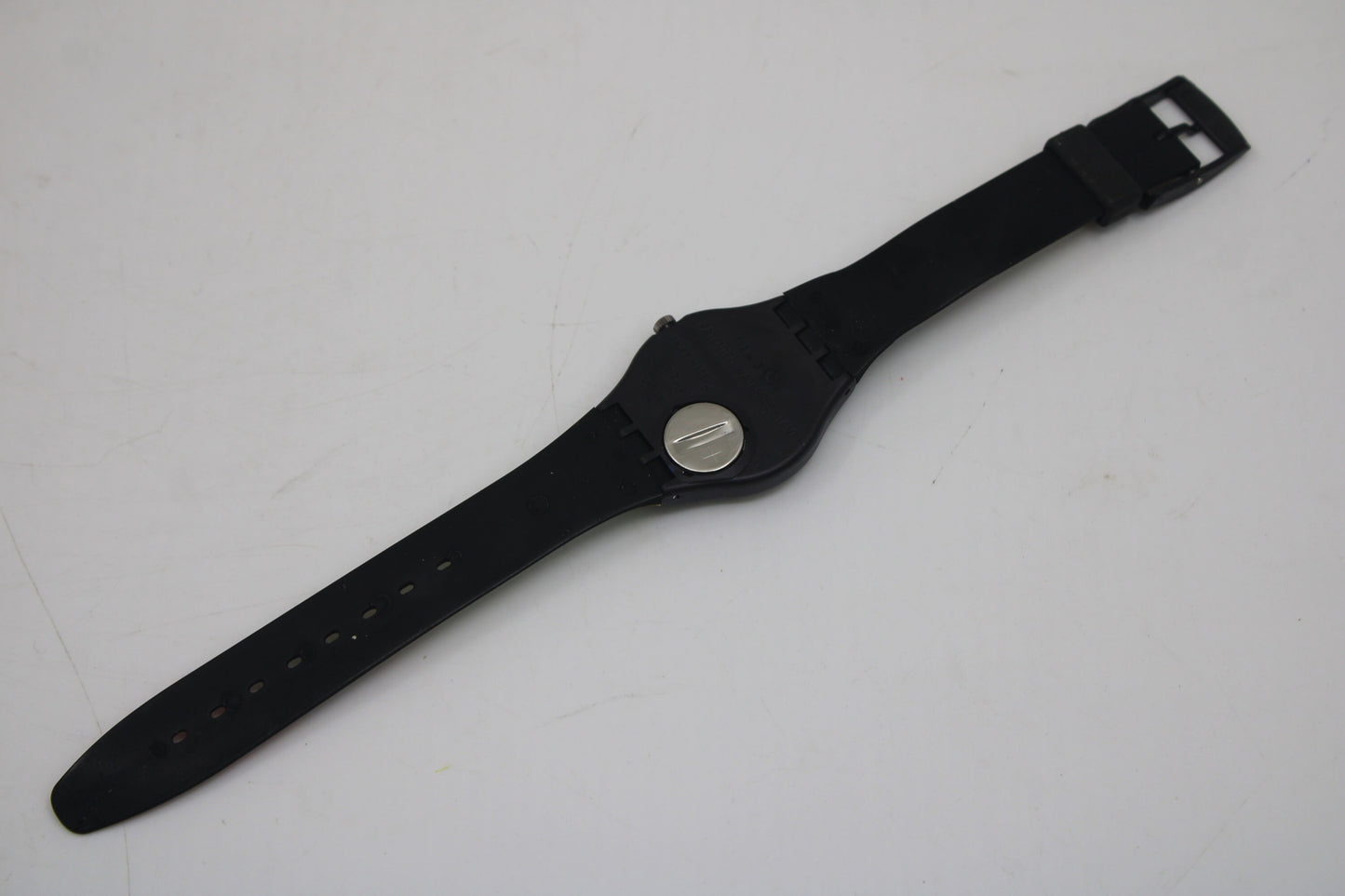 NEW OLD STOCK 1990 Vintage Gents Swatch 'Engineer' GB138, working 100% with the original strap