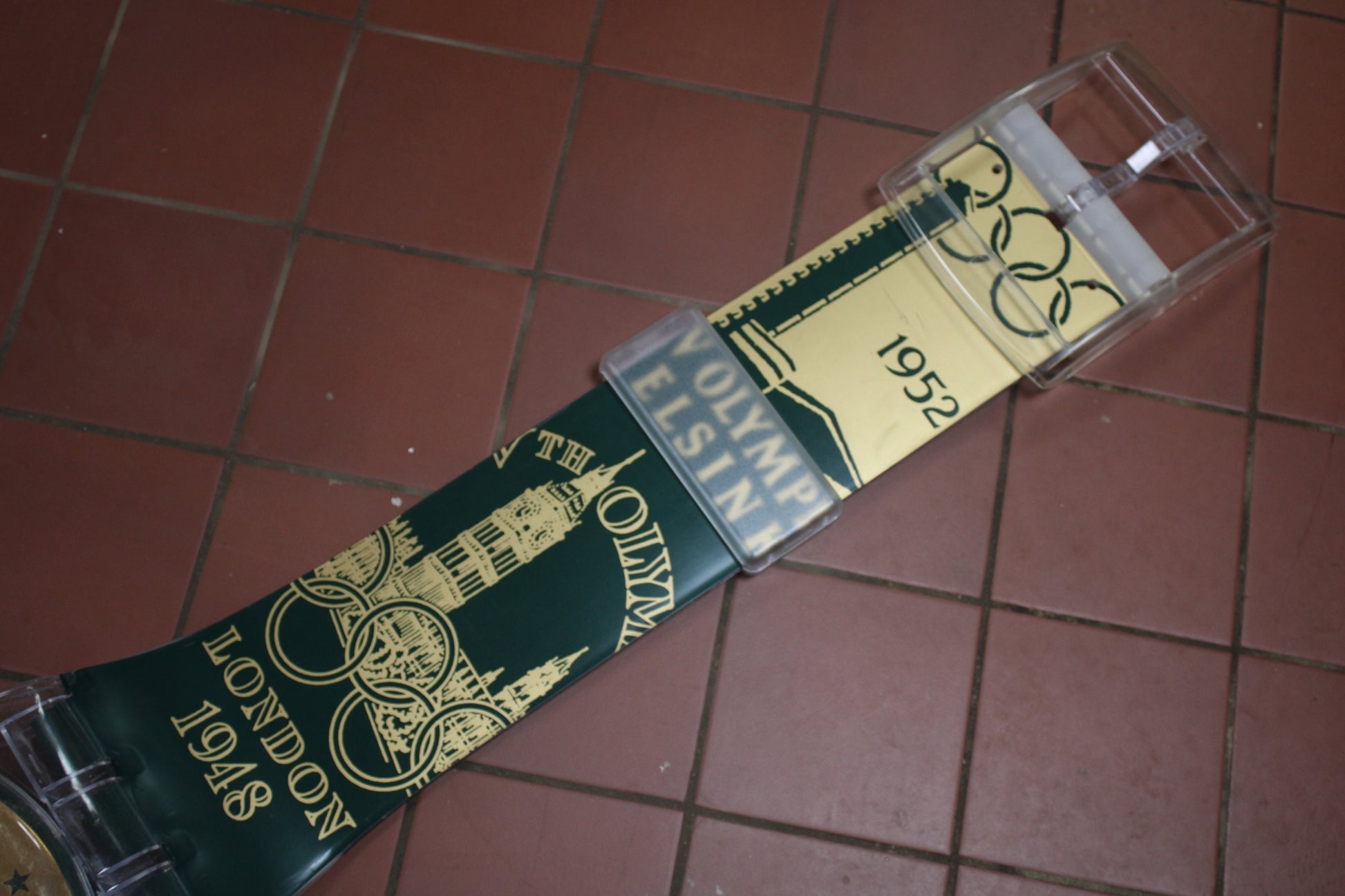 VERY GOOD condition 1996 Maxi Swatch, 'Atlanta 1996', MGZ139 unique, Super Good Condition, working 100%