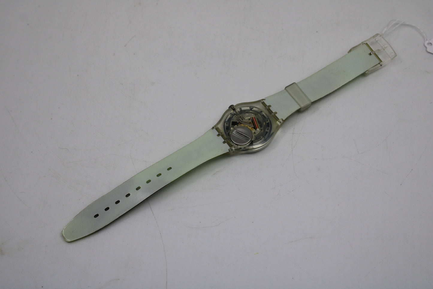 1996, Vintage Gents Swatch, 'Protect' GK226, NO box, New Old Stock, Unused, working 100% original strap