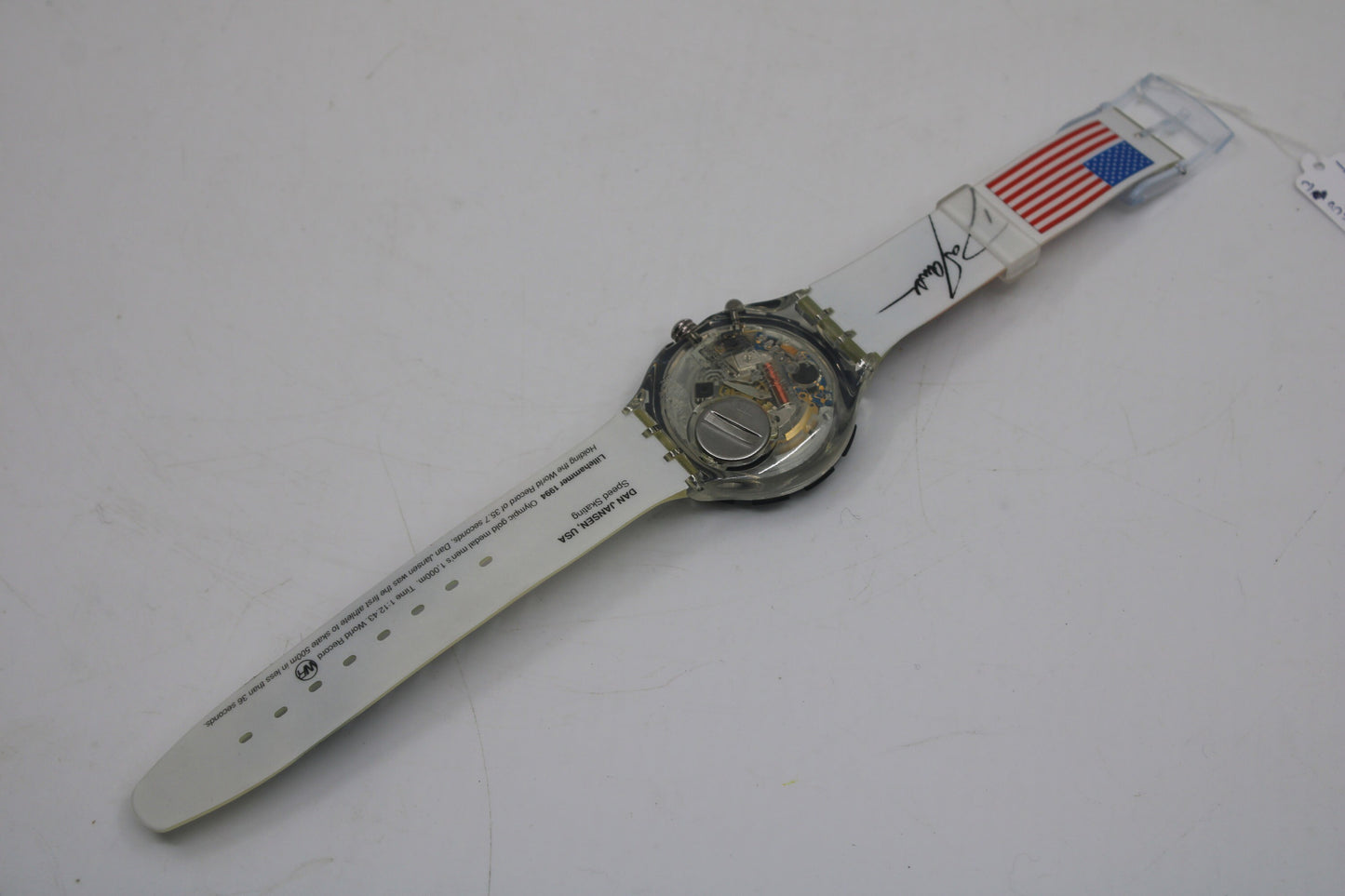 Vintage Swatch Scuba 'Dan Jansen' SDZ900, NO Original Box, In New Old Stock Condition, Never Worn working 100%