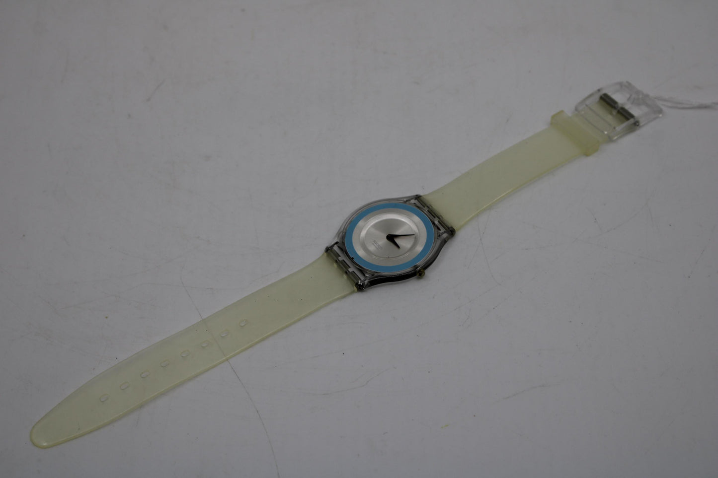 Vintage Skin Swatch 'Mille Linie' SFK140, NO box, good, used condition, Watch is working 100%, strap is not original