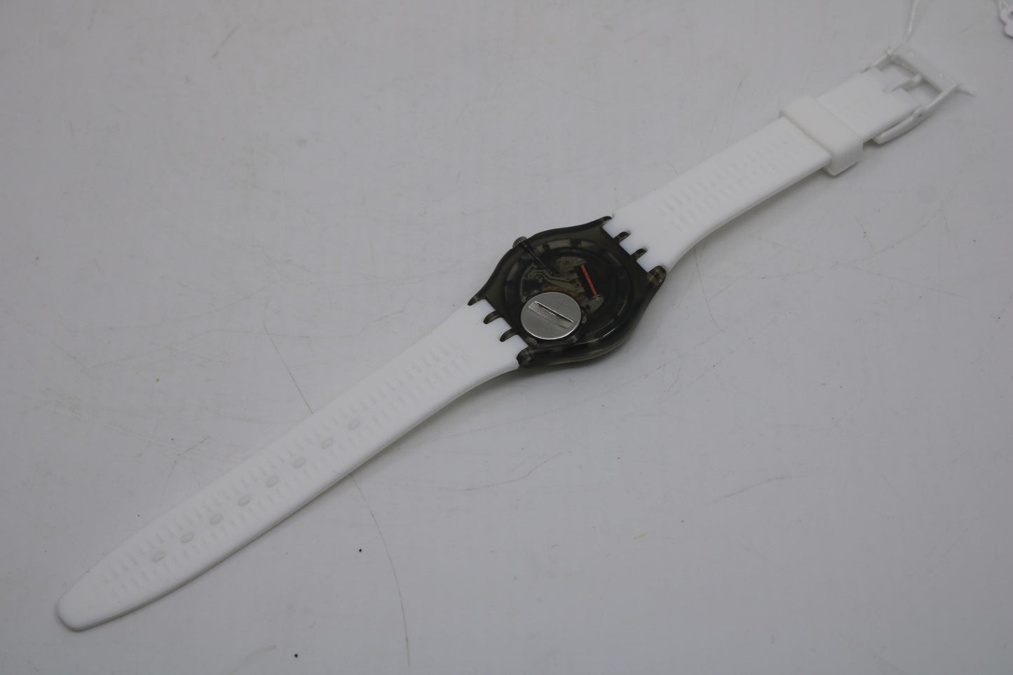 1995 Vintage Gents Swatch 'Sunny Side Up' GM135, NEW OLD STOCK, Never Used condition, working 100%, new, non-original strap