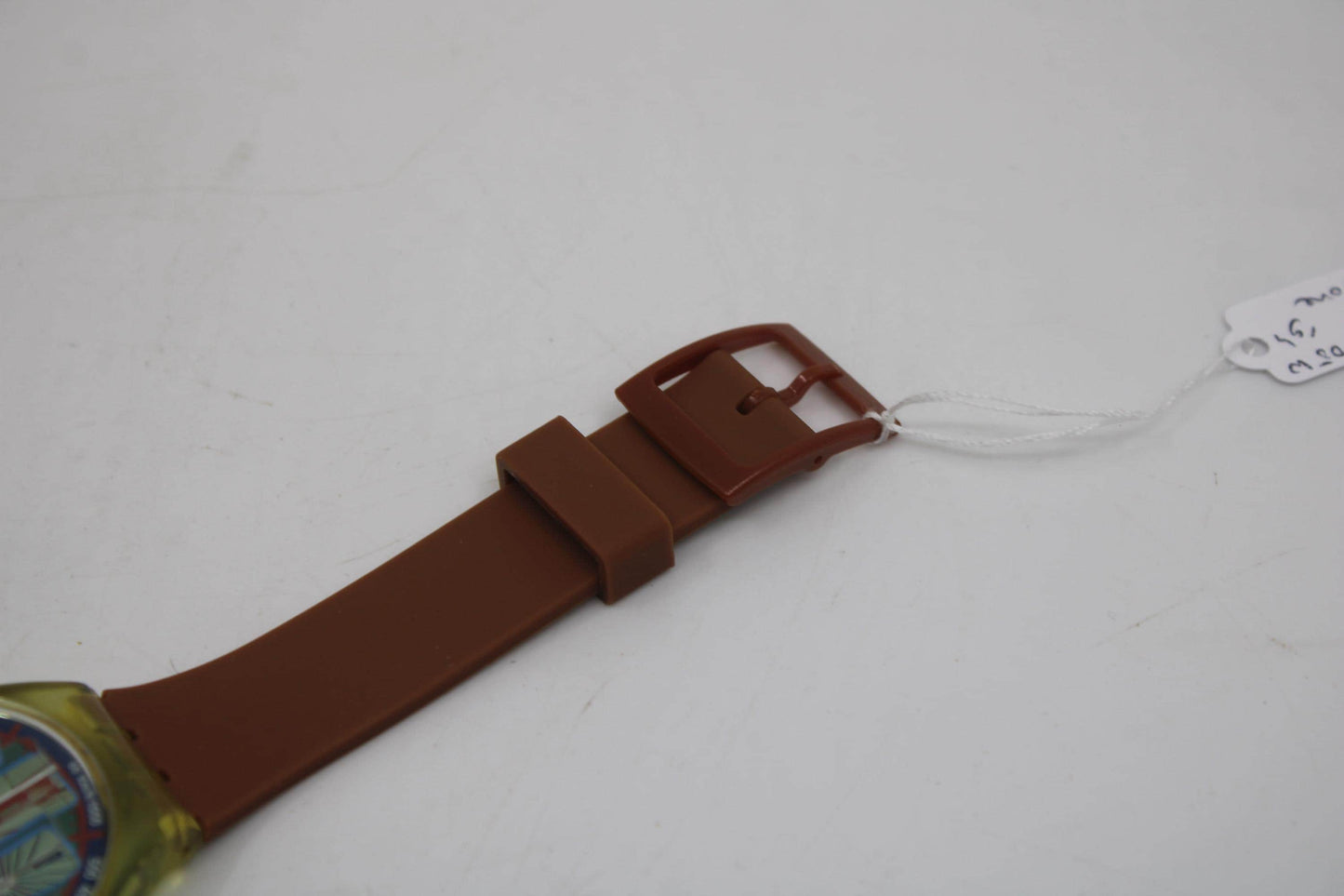 1994 Early 'Tyrone' vintage Gents Chrono Swatch SCG105, Much Used Condition, new, non-original strap