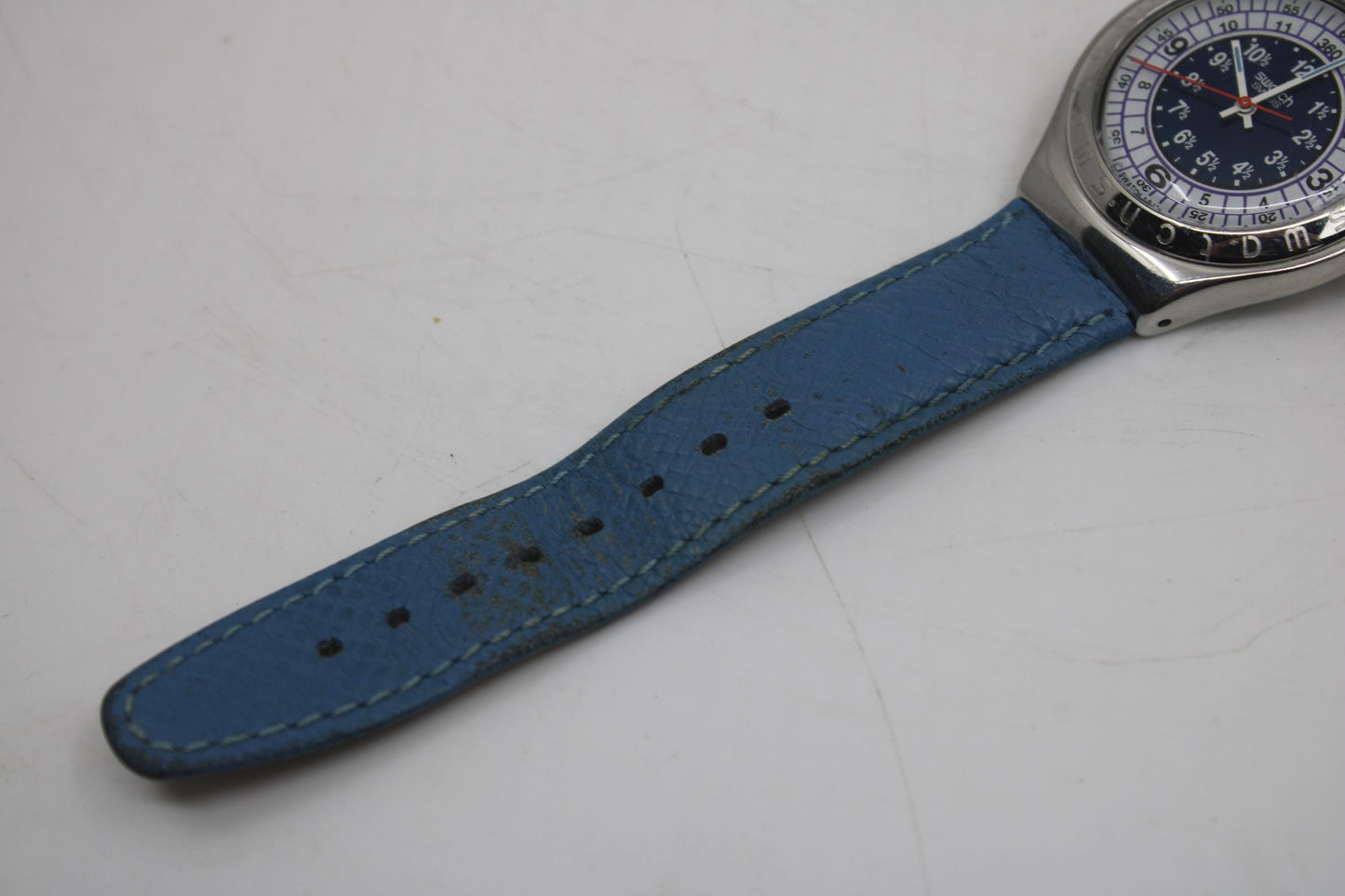 1994, Swatch Irony, 'Ocean Storm' YGS103, No Box, Original Strap, Working 100%, Beautiful, Nice Used Condition