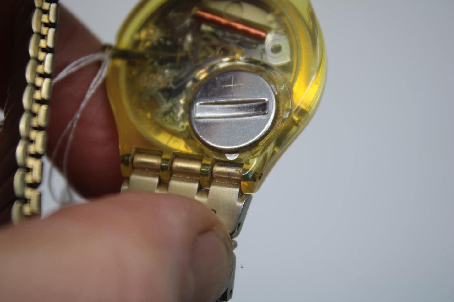 1999, Swatch, Gents, 'Beduine', GK730, Much Used Condition, 100% working, Original Strap