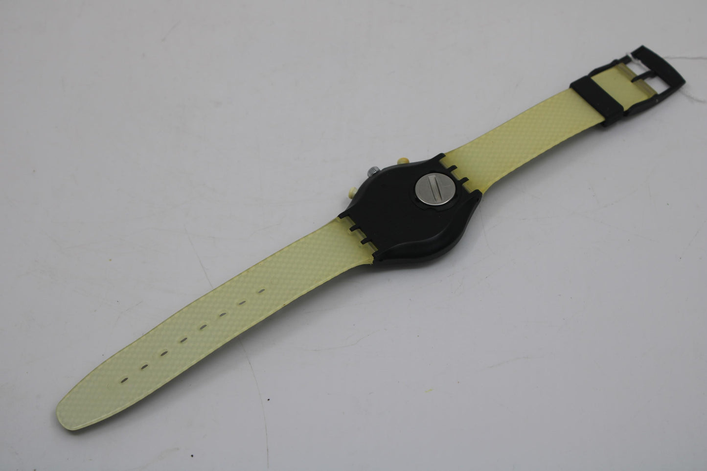 Vintage Gents Chrono Swatch 'Unlimited' SCB116, Near Mint Condition, with the original strap, working 100%