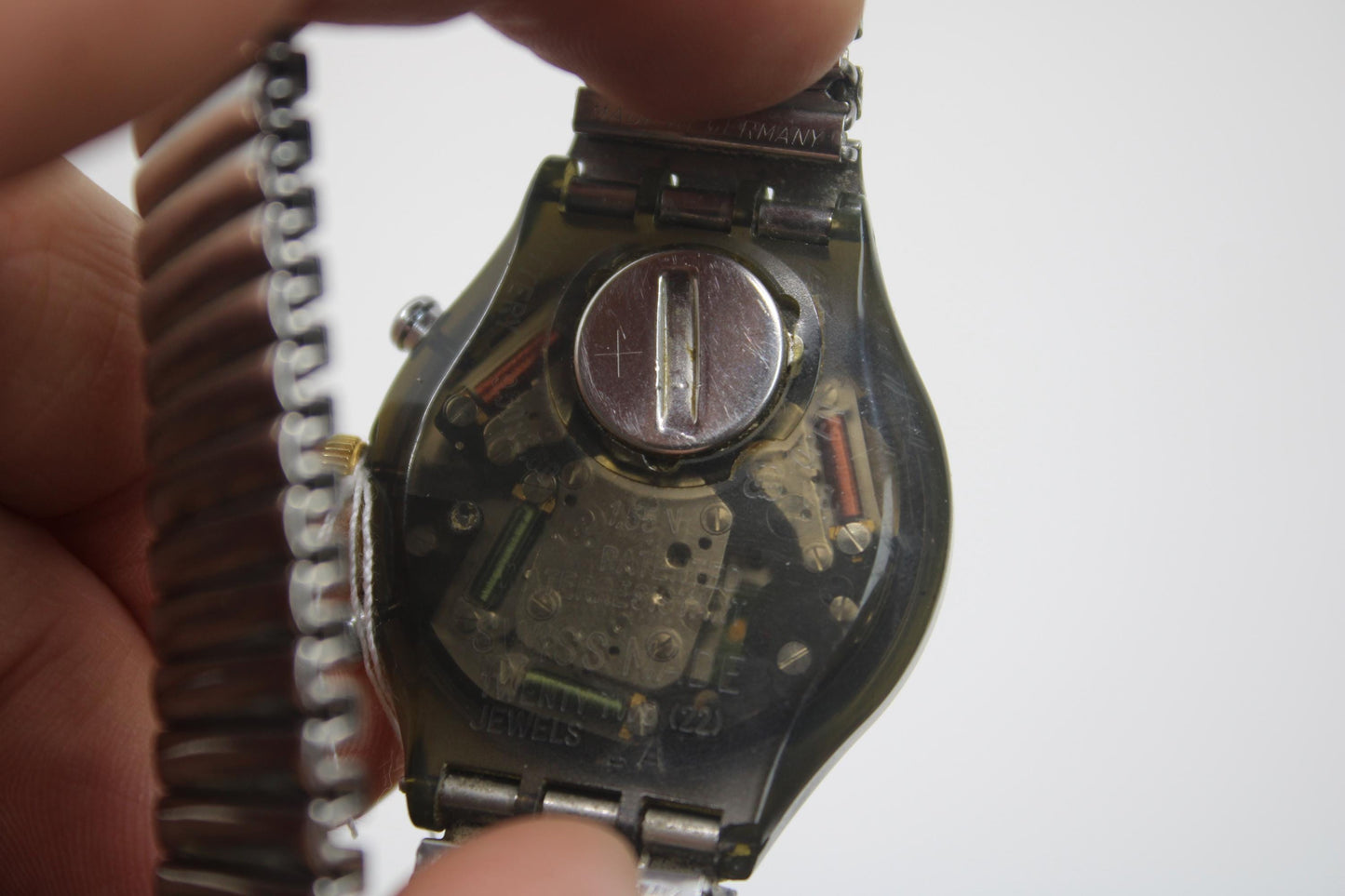 1992 'Sirio' vintage Gents Chrono Swatch SCM101, Much Used Condition