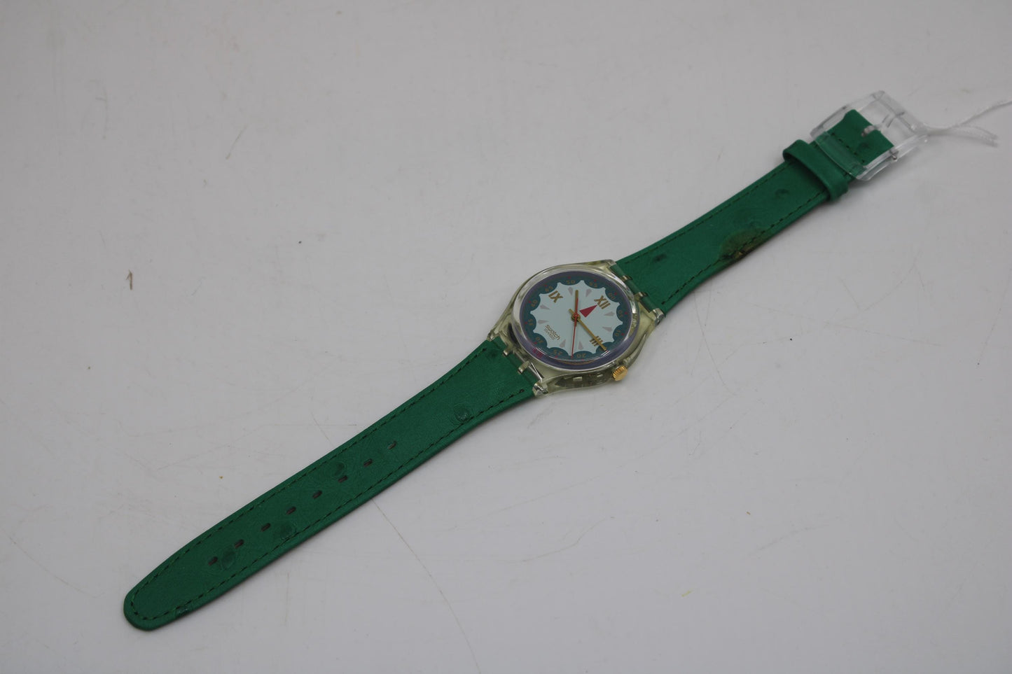 1993 Vintage Gents Swatch 'Spades' GK152, NEW OLD STOCK, Never Worn, working 100% with original strap