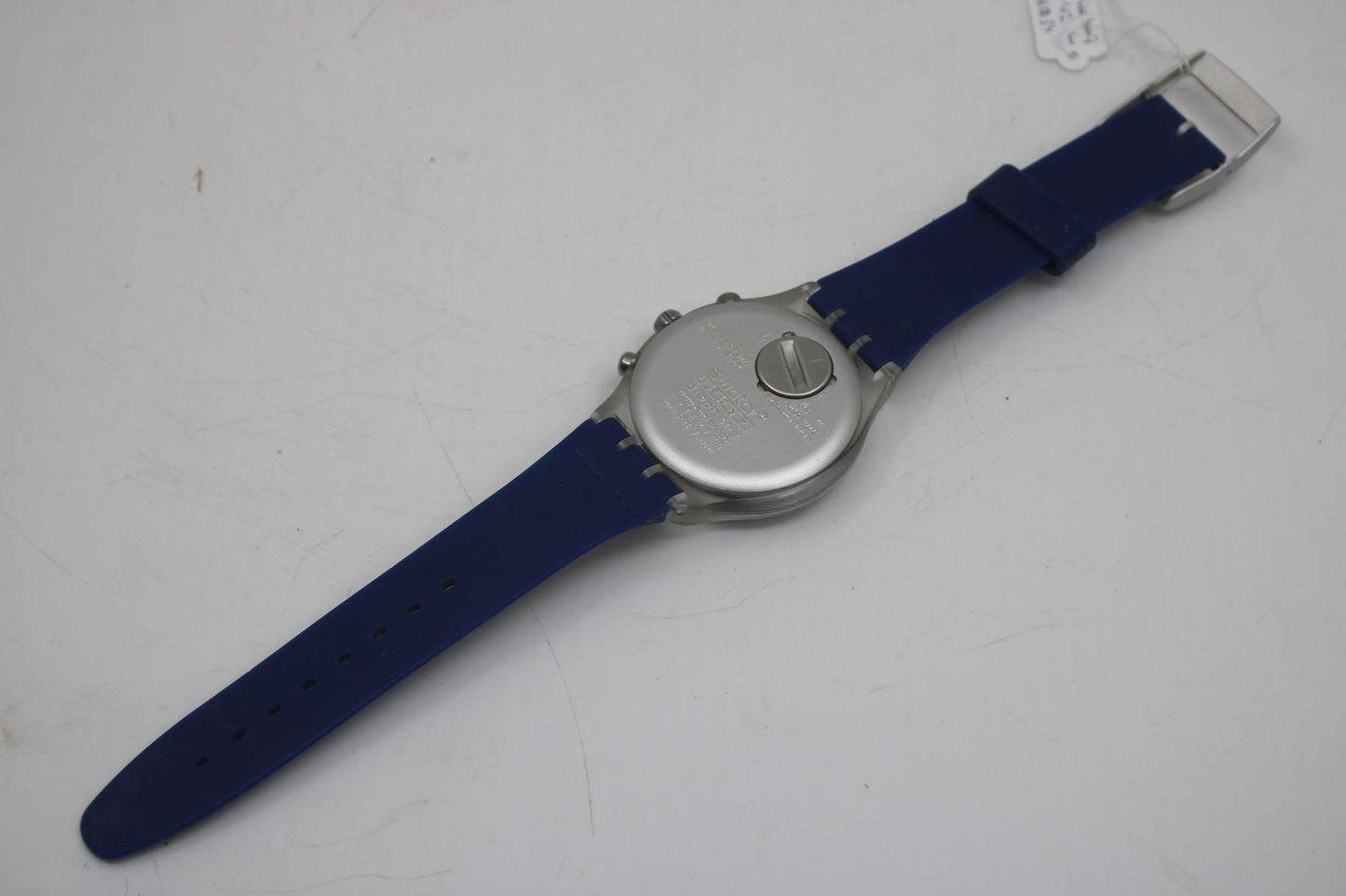 Vintage Swatch Diaphane Irony Chrono, 'Shaq 34', Near Mint or Mint, SVCK4007, Original Swatch Strap