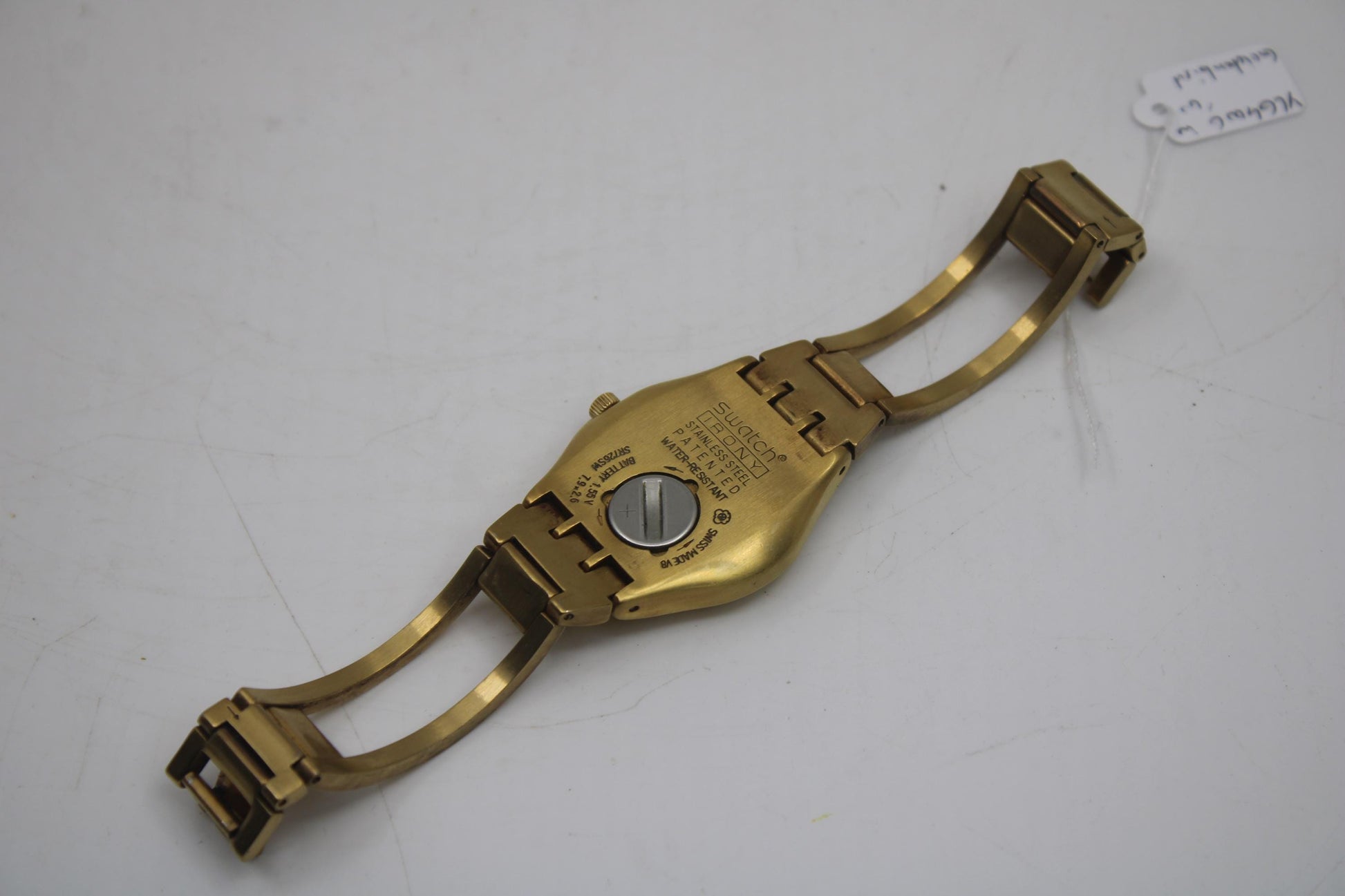 2001, Swatch Irony, 'Goldenbird' YLG400G, Original Box, Nice, Used Condition, Working 100%