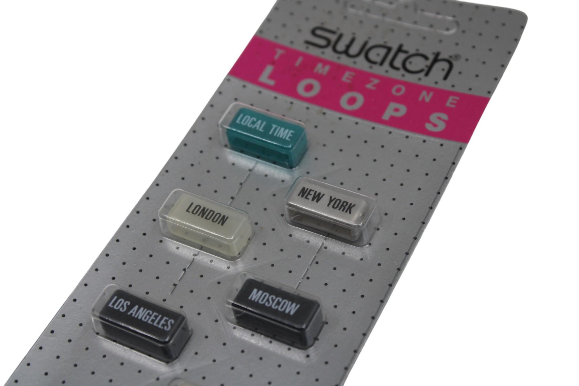 Vintage Swatch Timezone Loops, for 34mm GENTS Swatches, Unused, original Swatch