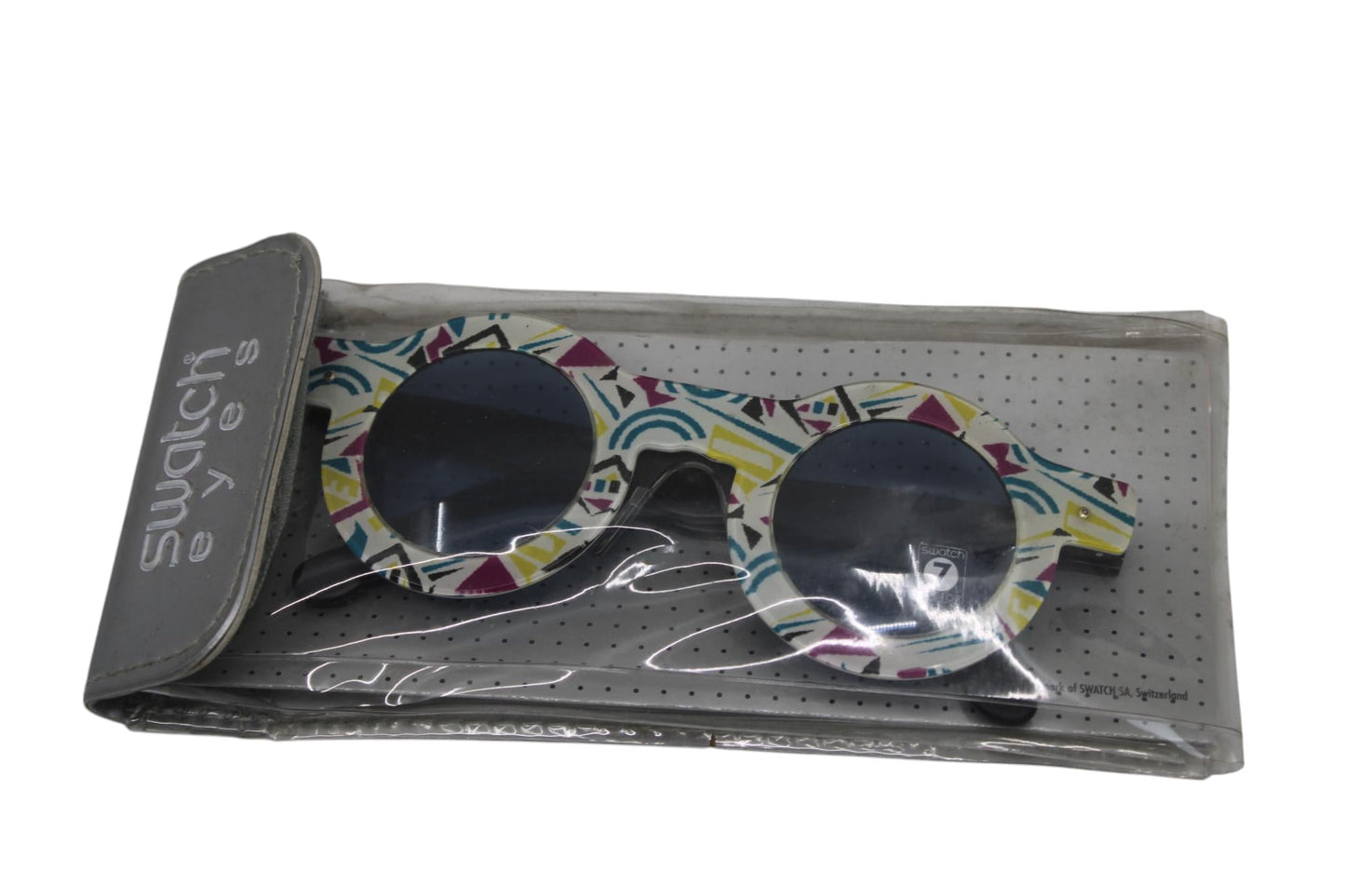 90s early and vintage Swatch sunglasses, NEW OLD STOCK, Never Worn. Removable Front