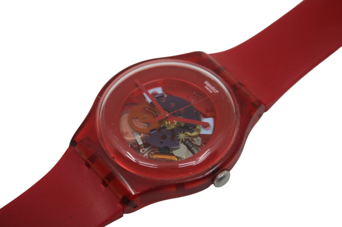 SUOR101 Red Lacquered Vintage new gents swatch