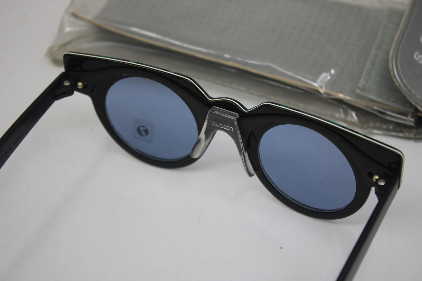 90s early and vintage Swatch sunglasses, NEW OLD STOCK, Never Worn. Removable Front