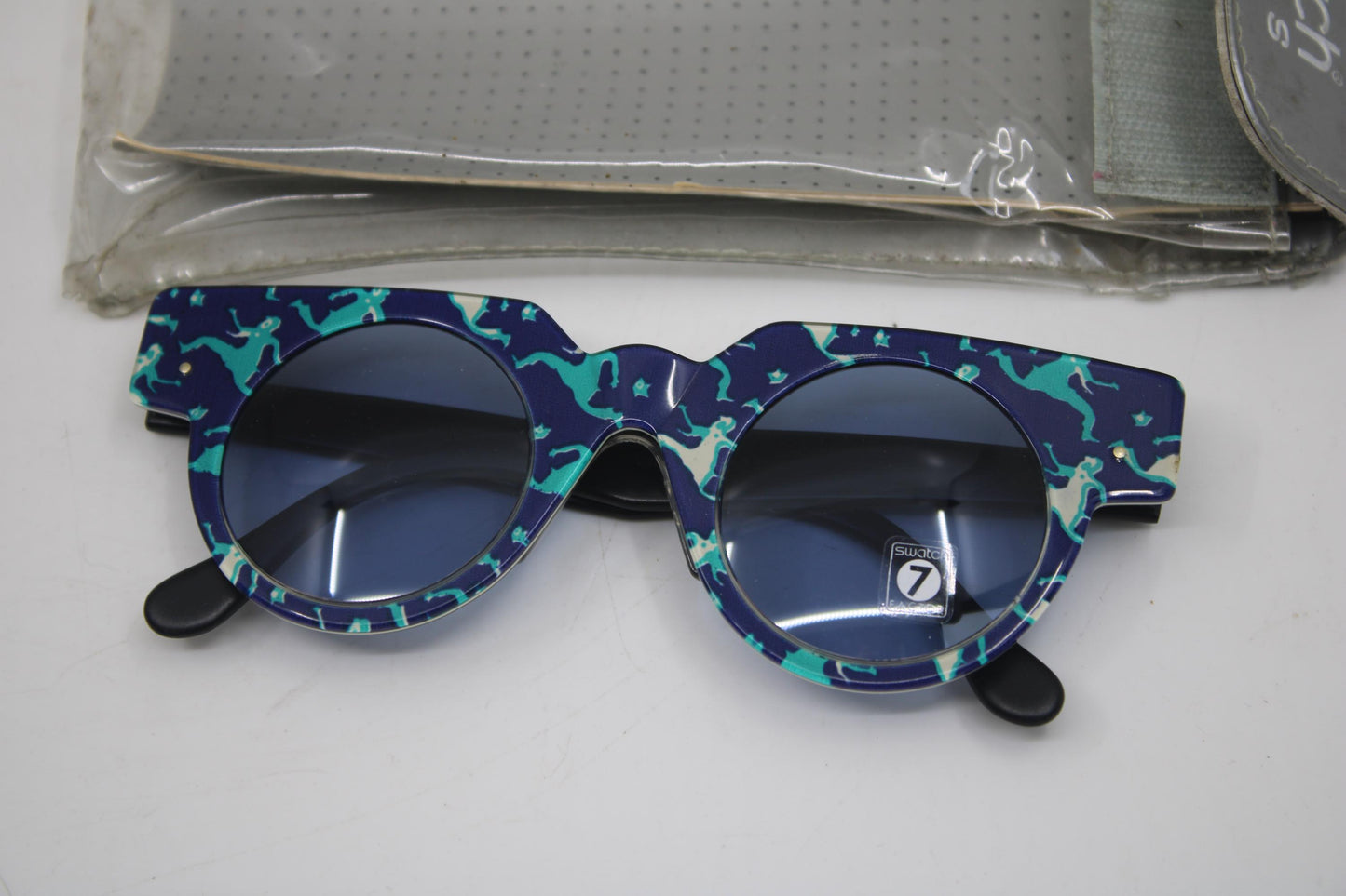90s early and vintage Swatch sunglasses, NEW OLD STOCK, Never Worn. Removable Front