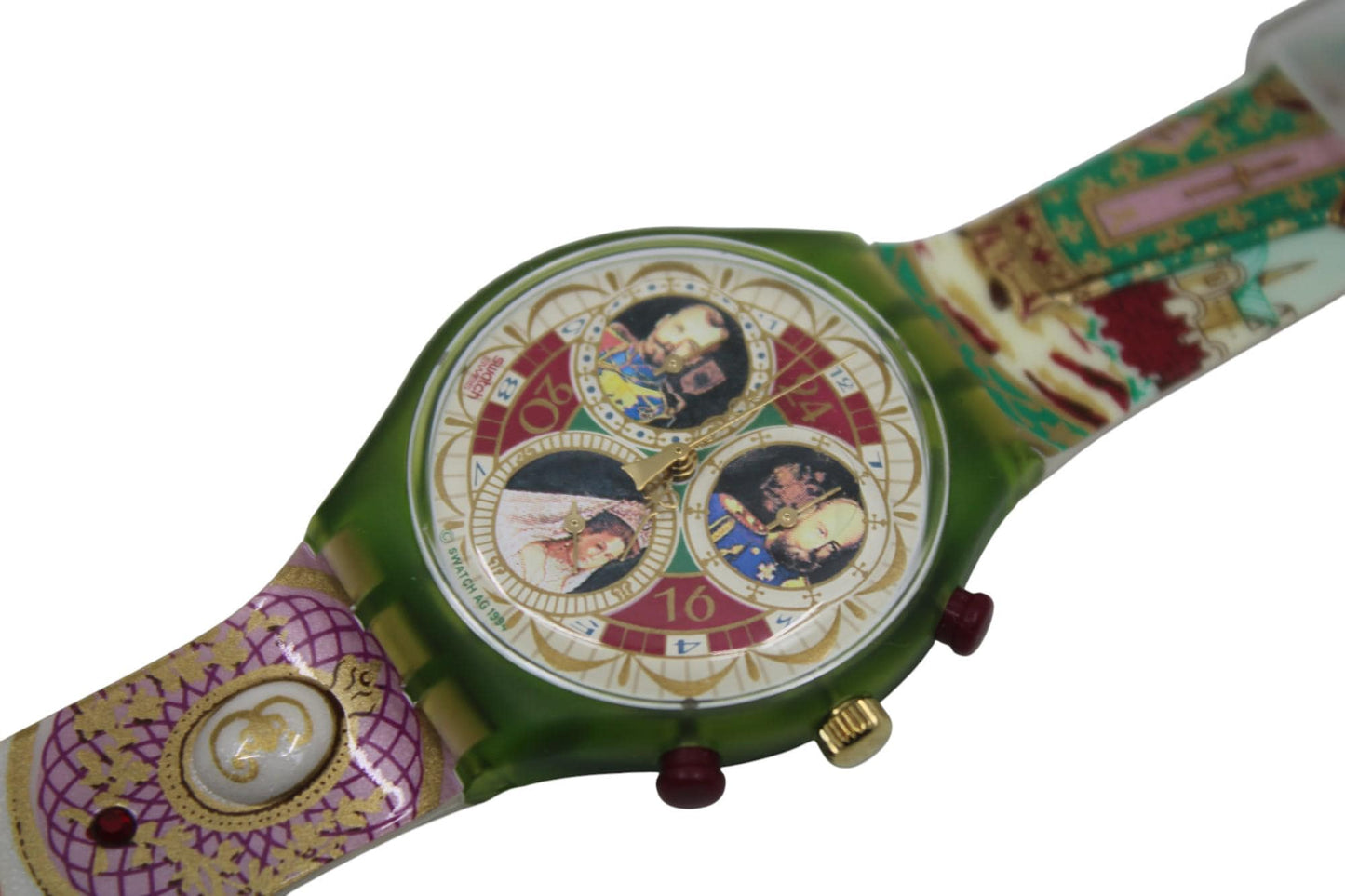 SCG107 Russian Treasury 1995 Vintage Chrono Swatch